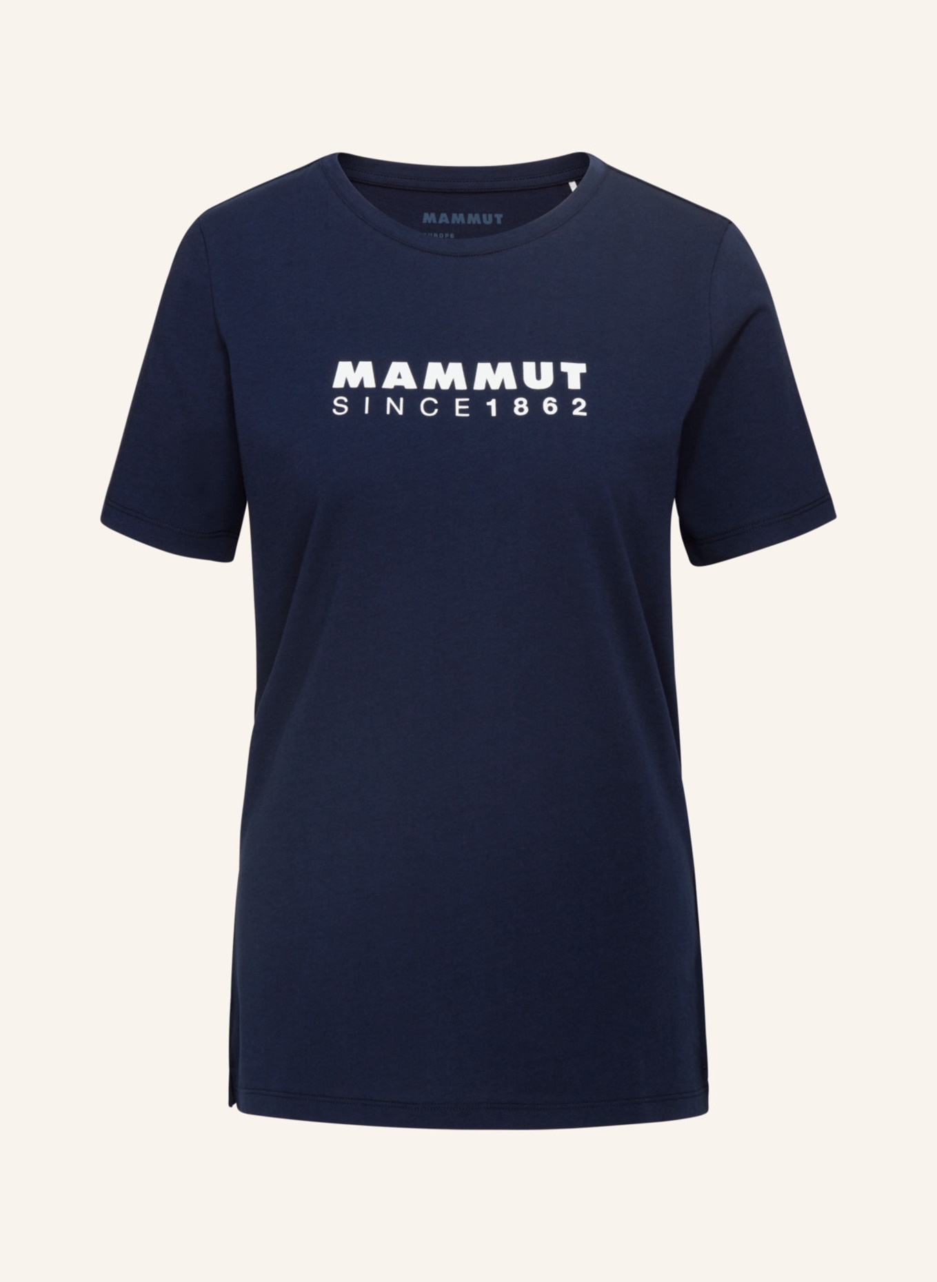 MAMMUT T-Shirt CORE LOGO: BLAU