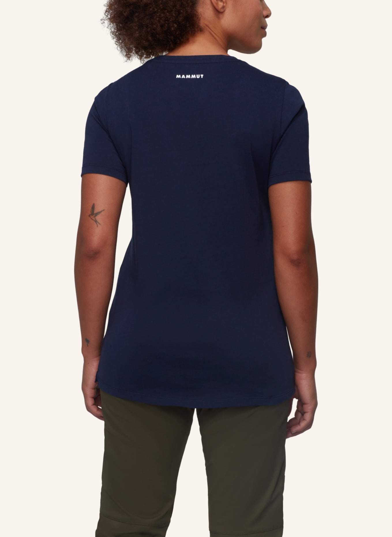 MAMMUT T-Shirt CORE LOGO: BLAU