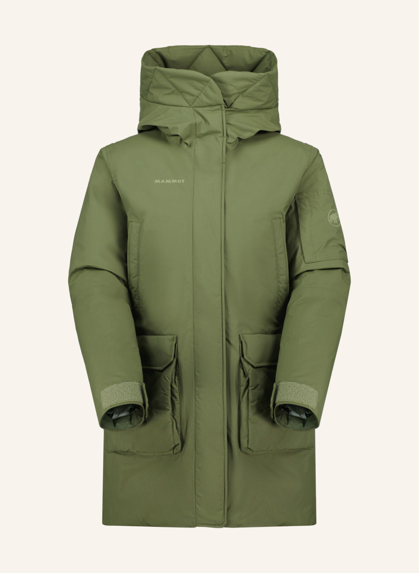MAMMUT Parka FLOEBERG: GRÜN