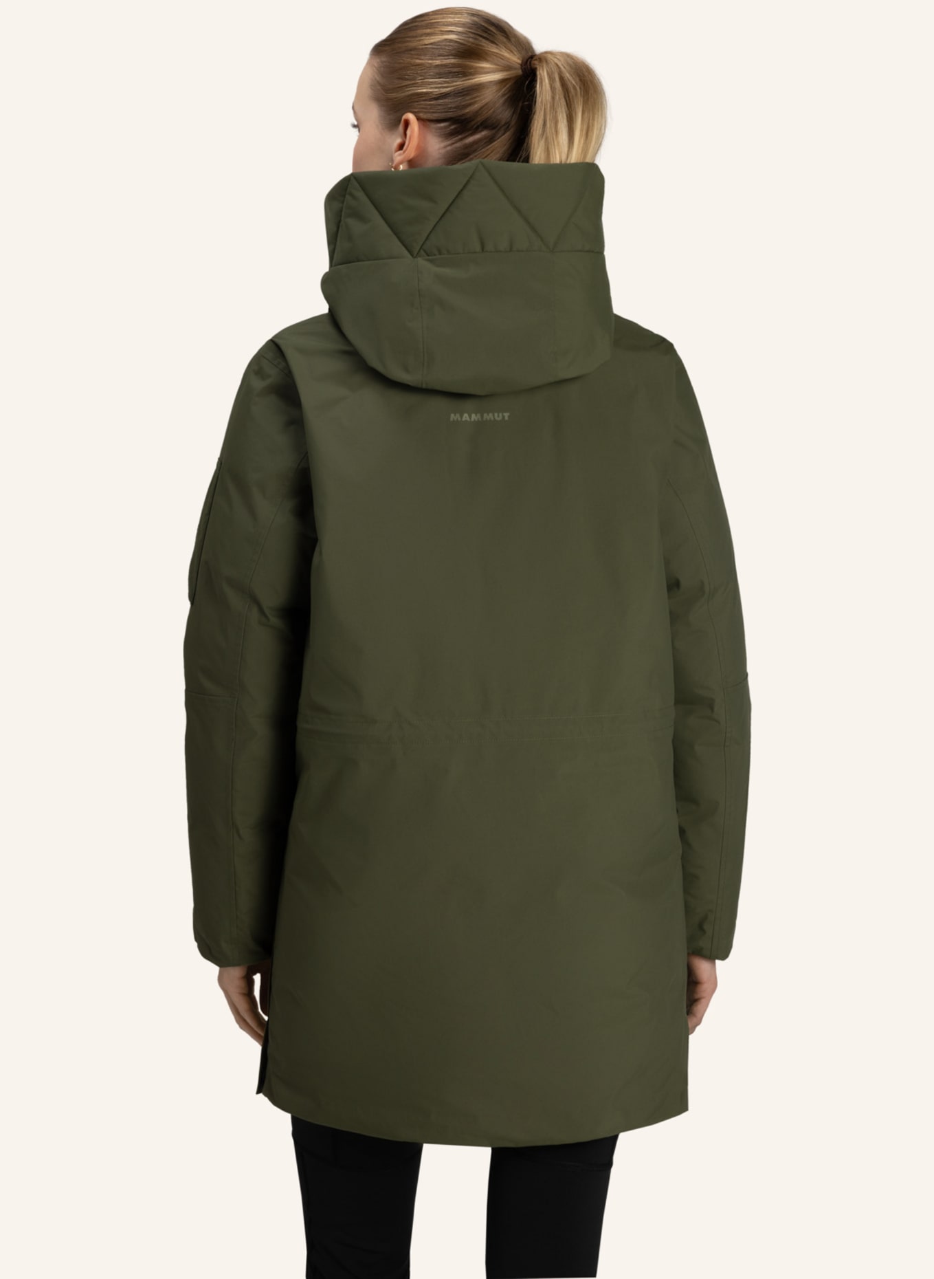 MAMMUT Parka FLOEBERG: GRÜN