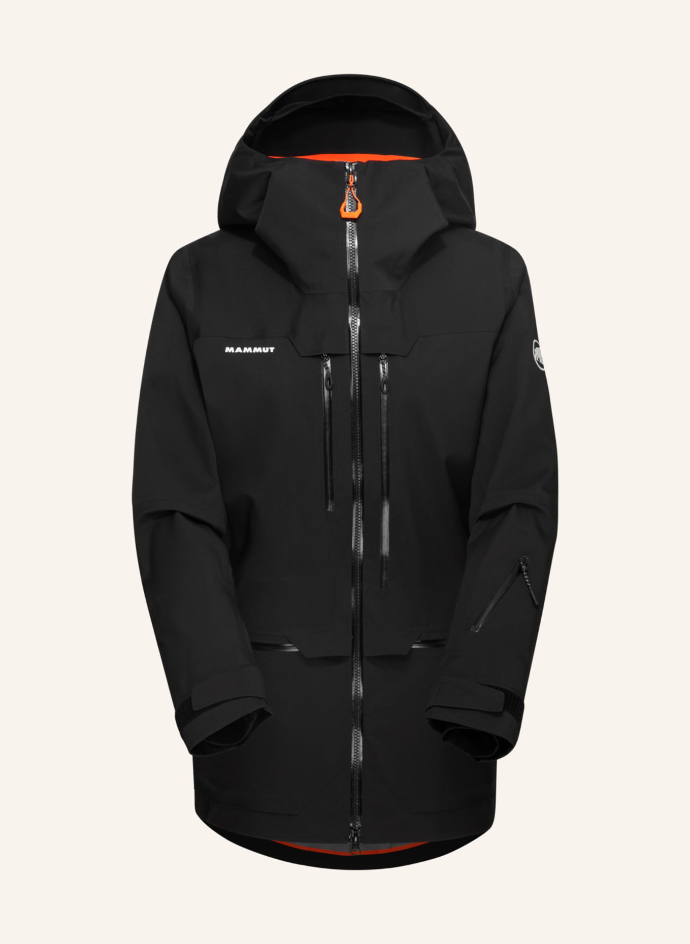 MAMMUT Hardshell-Skijacke HALDIGRAT: SCHWARZ