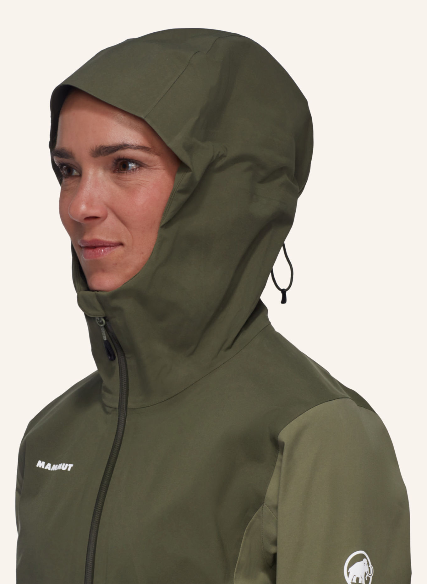 MAMMUT Mammut Linard Guide HS Hooded Jacket Women, Farbe: GRÜN (Bild 5)