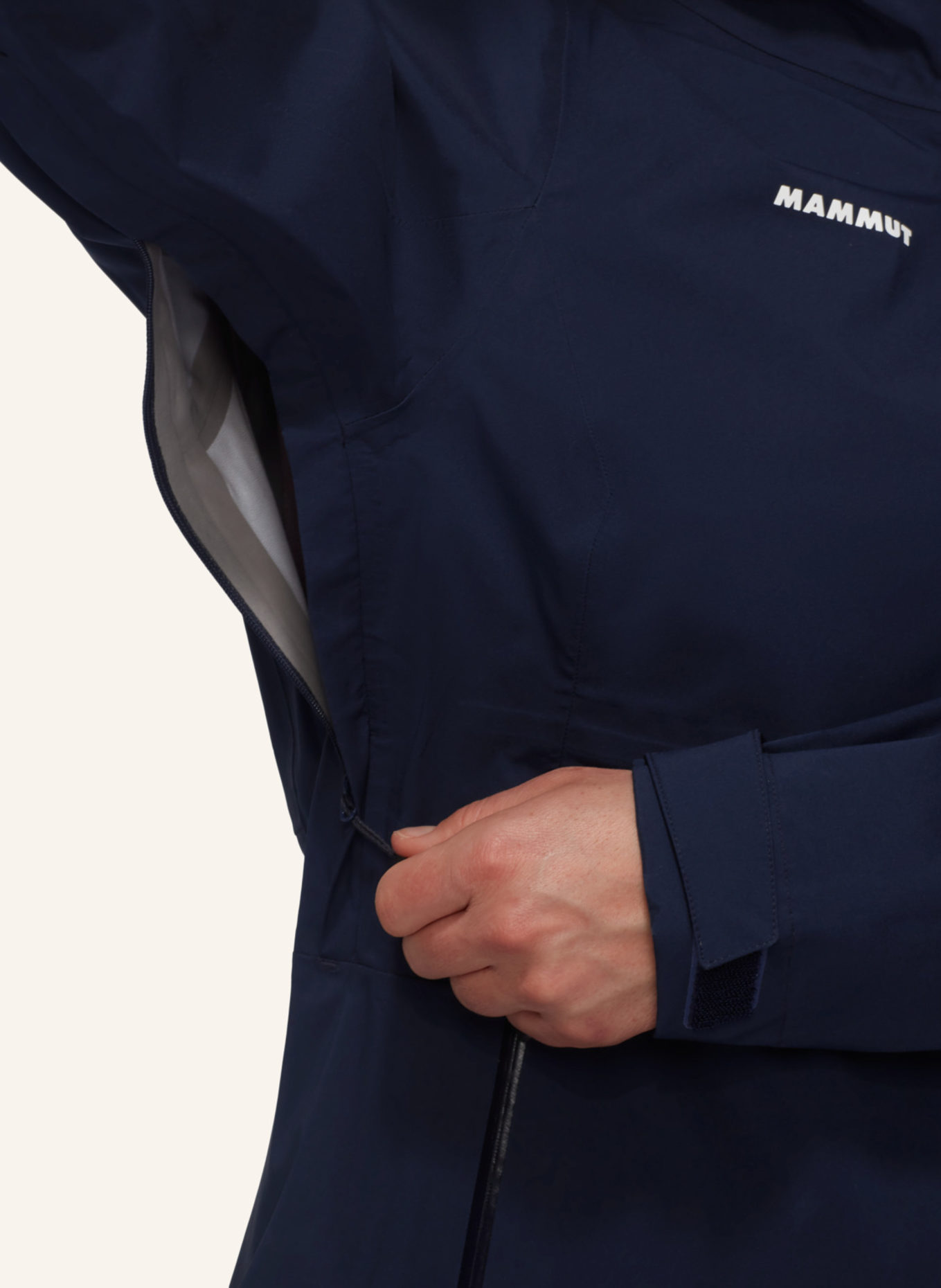 MAMMUT Funktionsjacke LINARD: BLAU