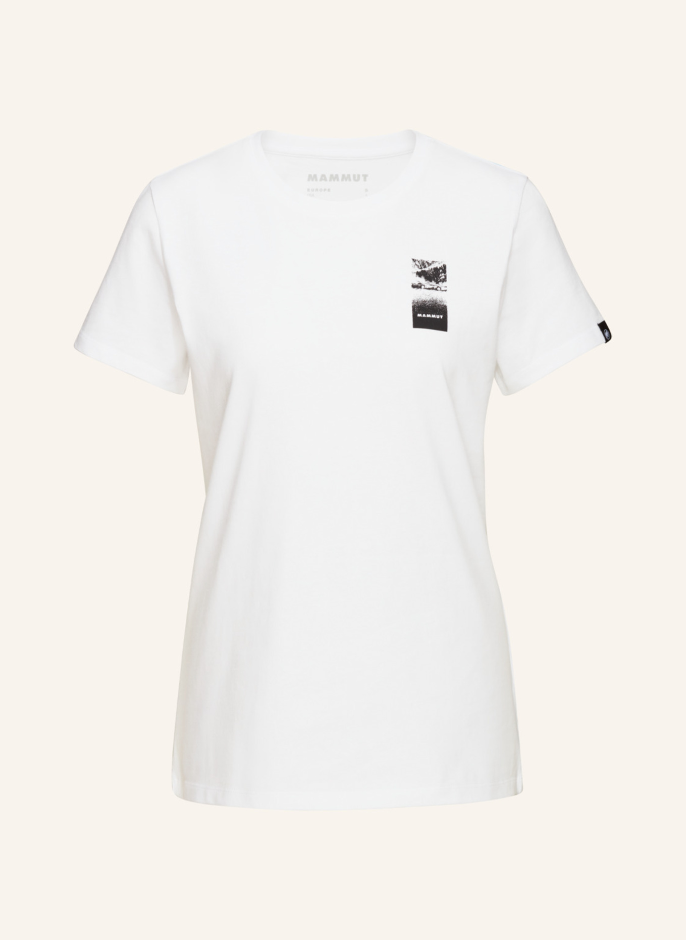 MAMMUT Mammut Massone T-Shirt Women Wagon, Farbe: WEISS (Bild 1)