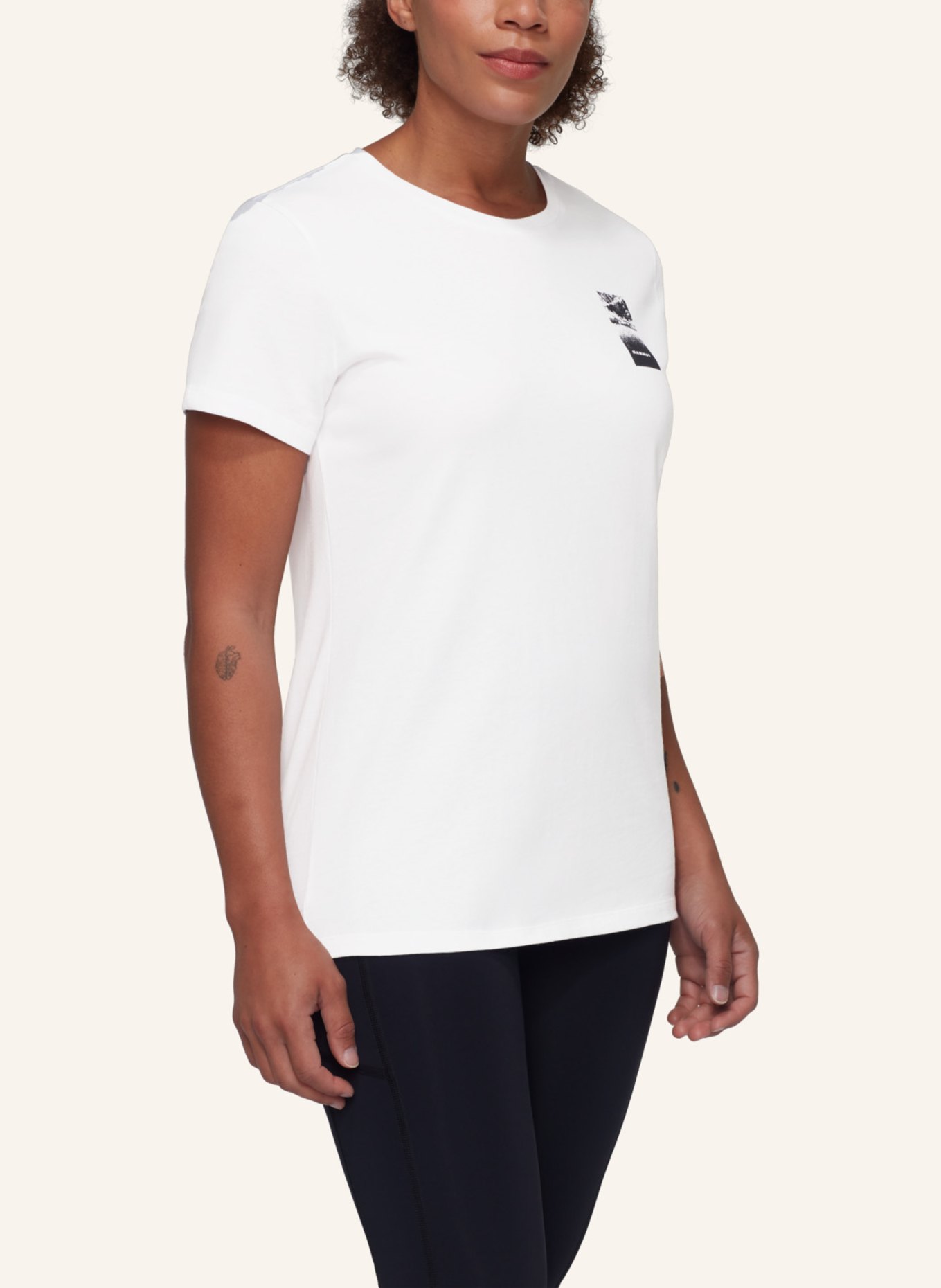 MAMMUT Mammut Massone T-Shirt Women Wagon, Farbe: WEISS (Bild 5)