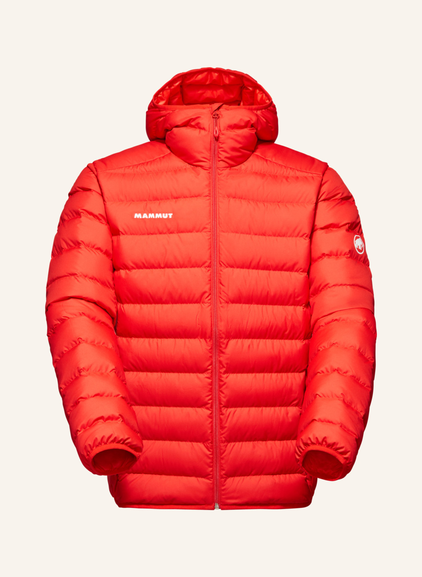 MAMMUT Daunenjacke WAYMARKER IN mit Kapuze: ROT