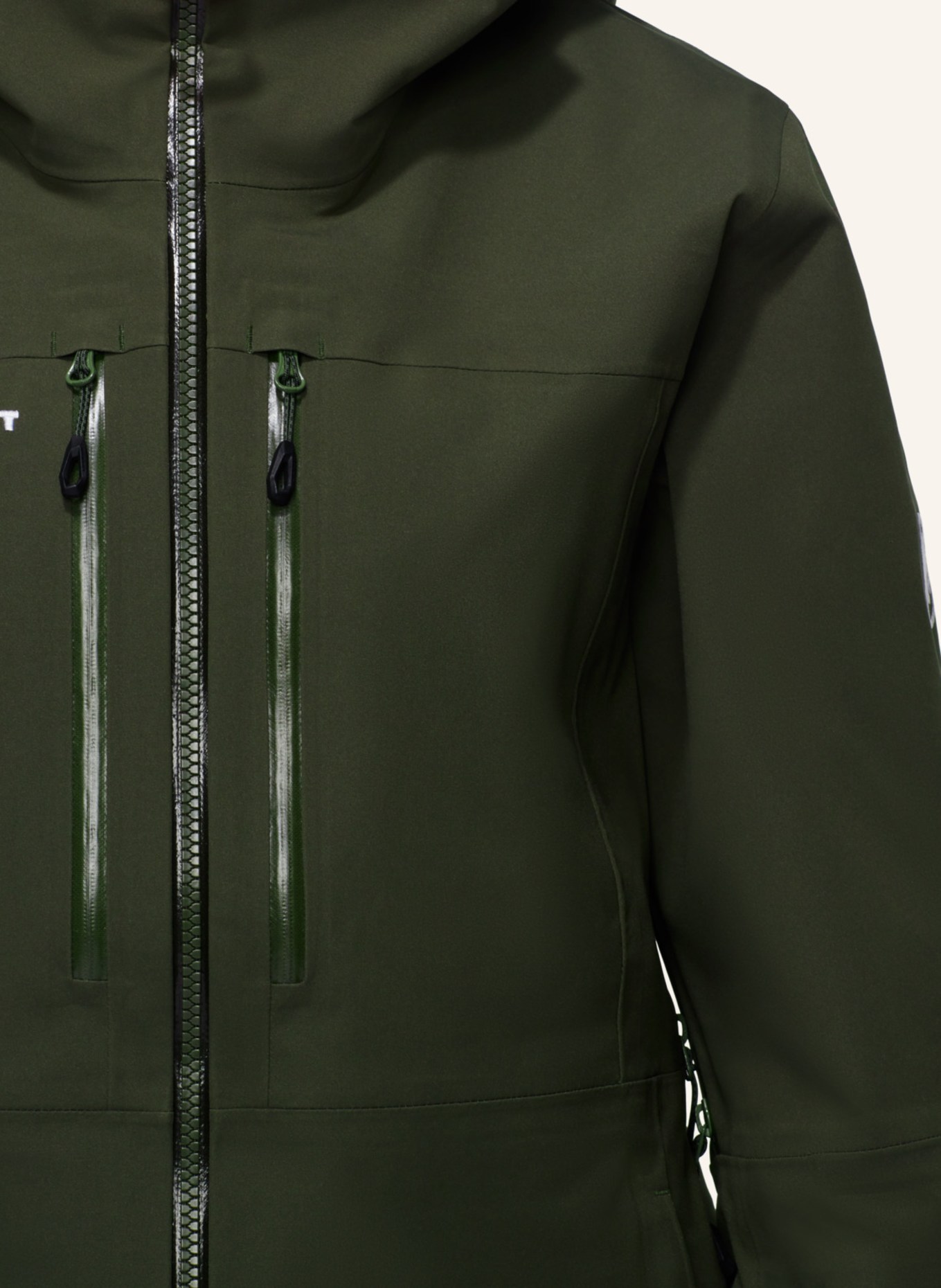 MAMMUT Hardshell-Skijacke STONEY: GRÜN