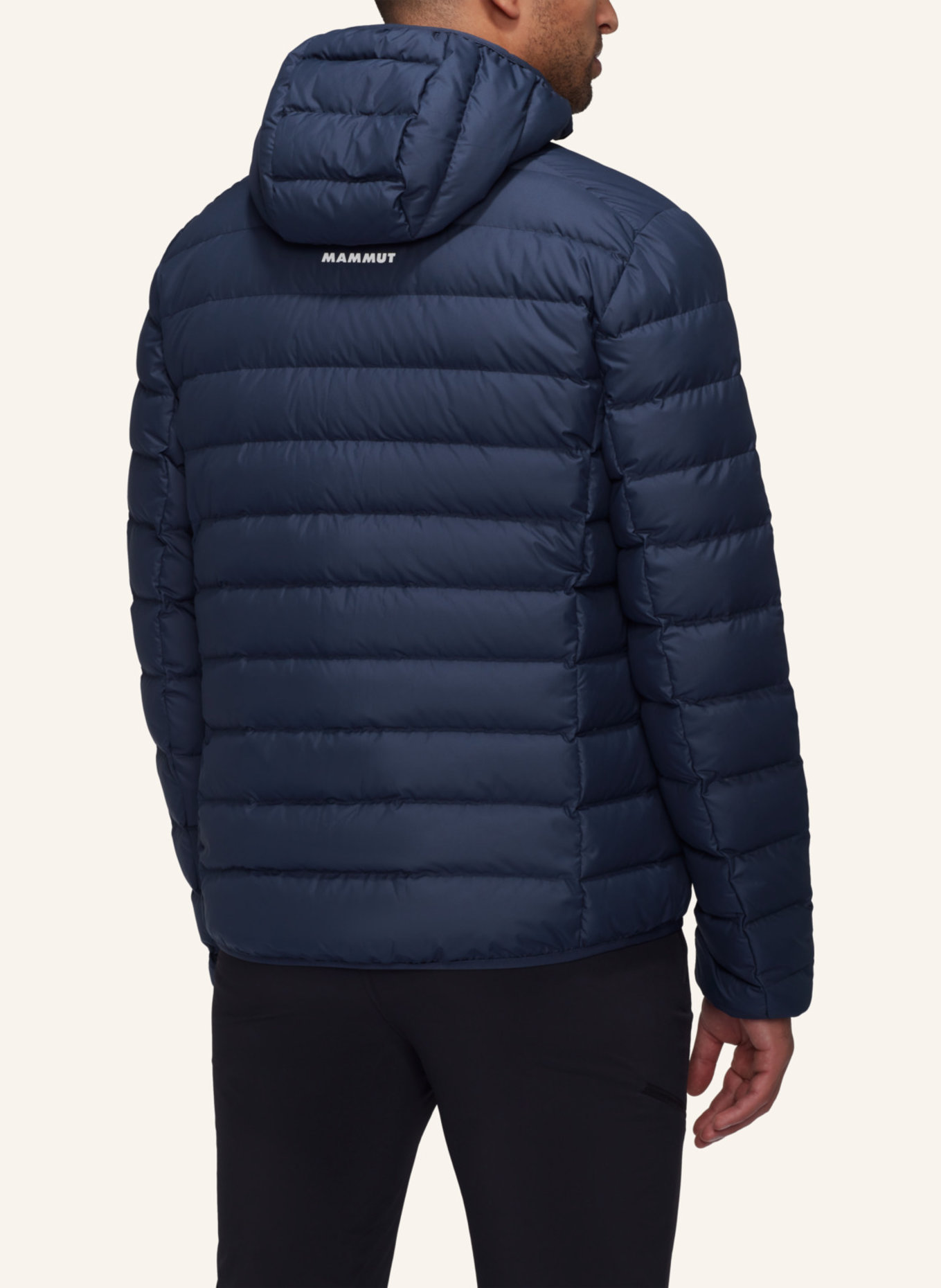 MAMMUT Daunenjacke WAYMARKER IN mit Kapuze: BLAU