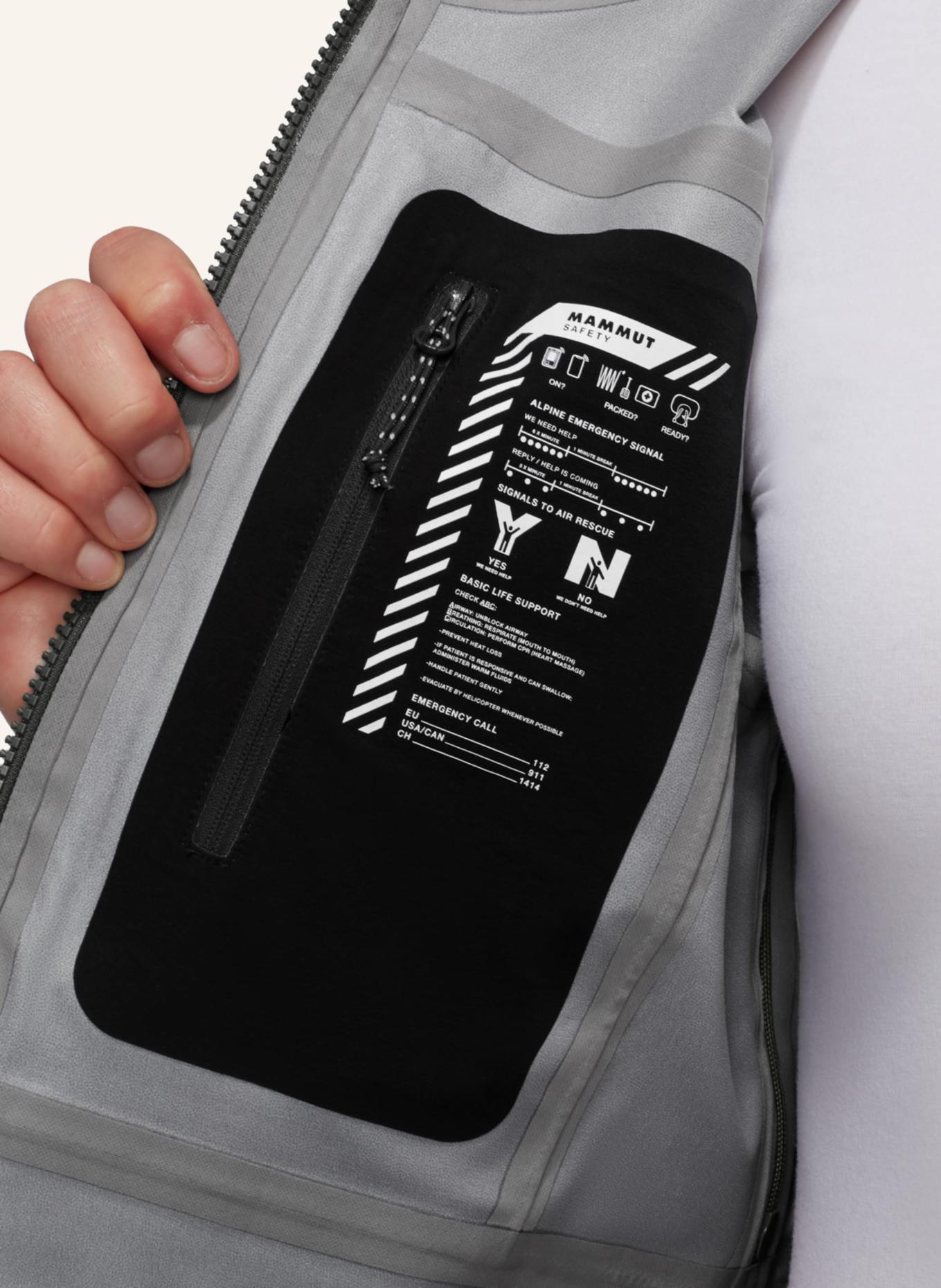 MAMMUT Hardshell-Skijacke STONEY: GRÜN