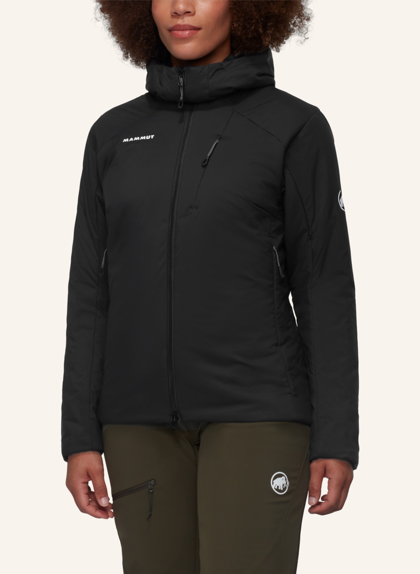 MAMMUT Mammut Rime IN Flex Hooded Jacket Women, Farbe: SCHWARZ (Bild 8)