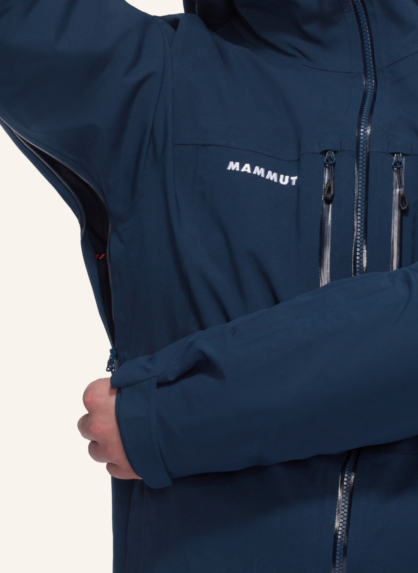 MAMMUT Mammut Stoney HS Thermo Hooded Jacket Men, Farbe: BLAU (Bild 7)