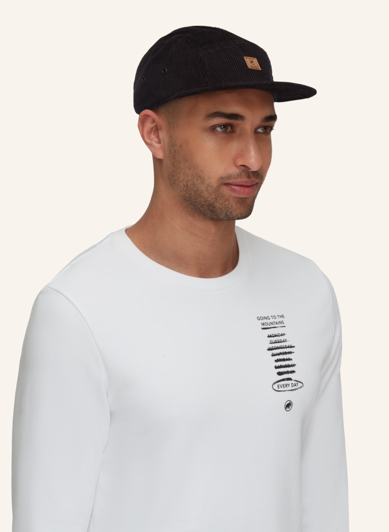 MAMMUT Kappe CORD: SCHWARZ