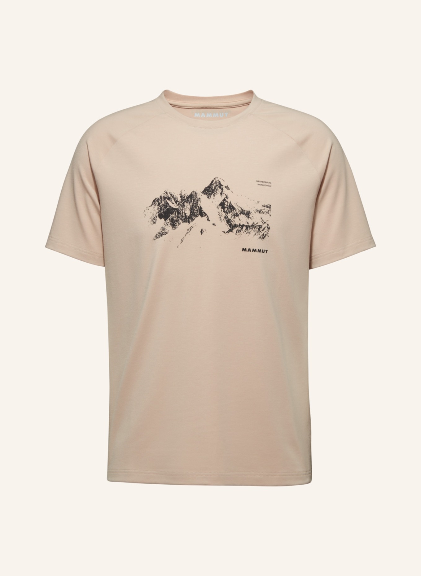 MAMMUT Mammut Mountain T-Shirt Men 8035m, Farbe: BEIGE/ BRAUN/ CAMEL (Bild 1)