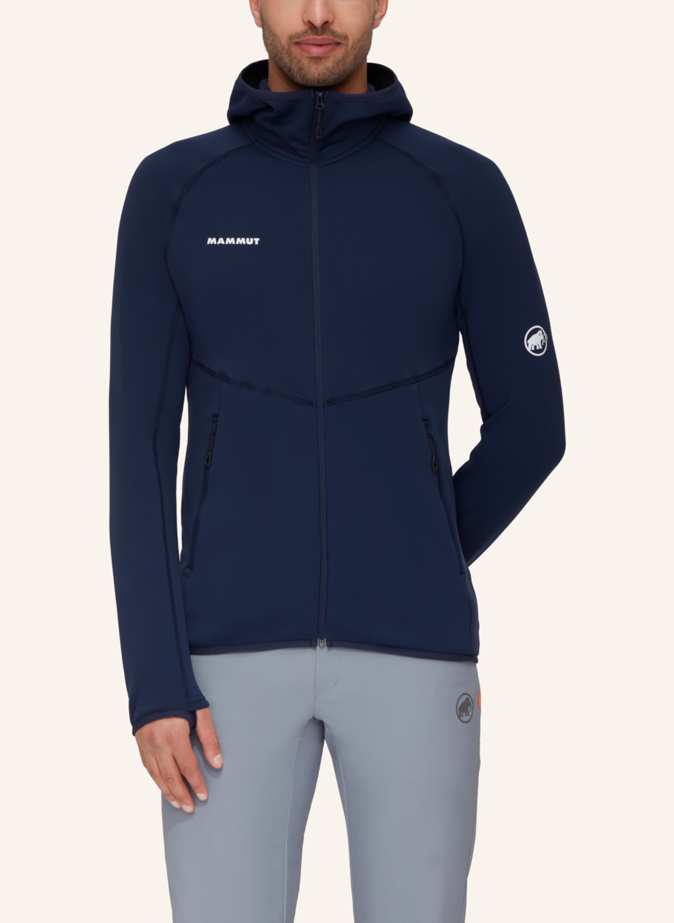 MAMMUT Mammut Aconcagua ML Hooded Jacket Men, Farbe: BLAU (Bild 4)