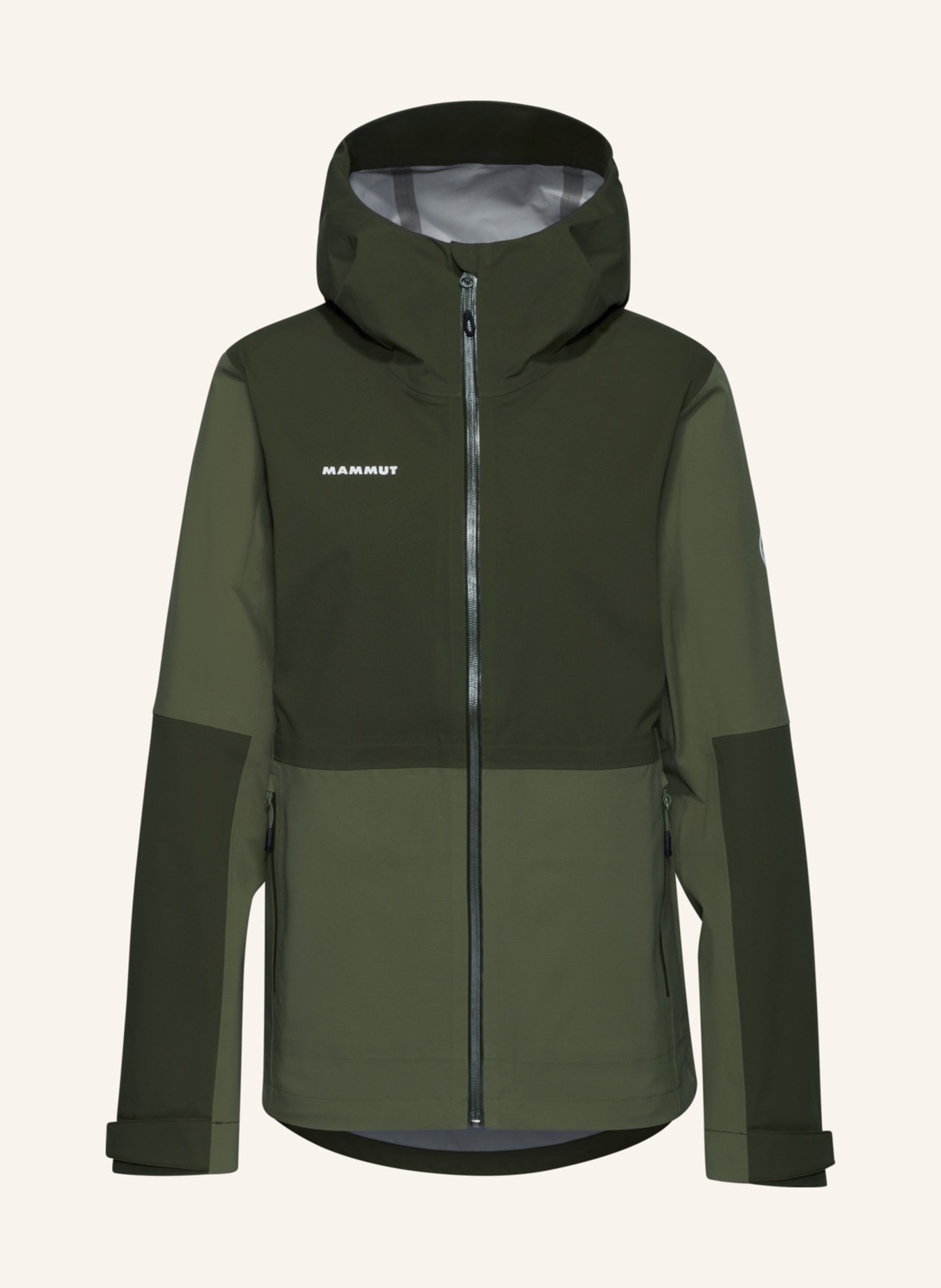 MAMMUT Mammut Linard Guide HS Hooded Jacket Women, Farbe: GRÜN (Bild 1)