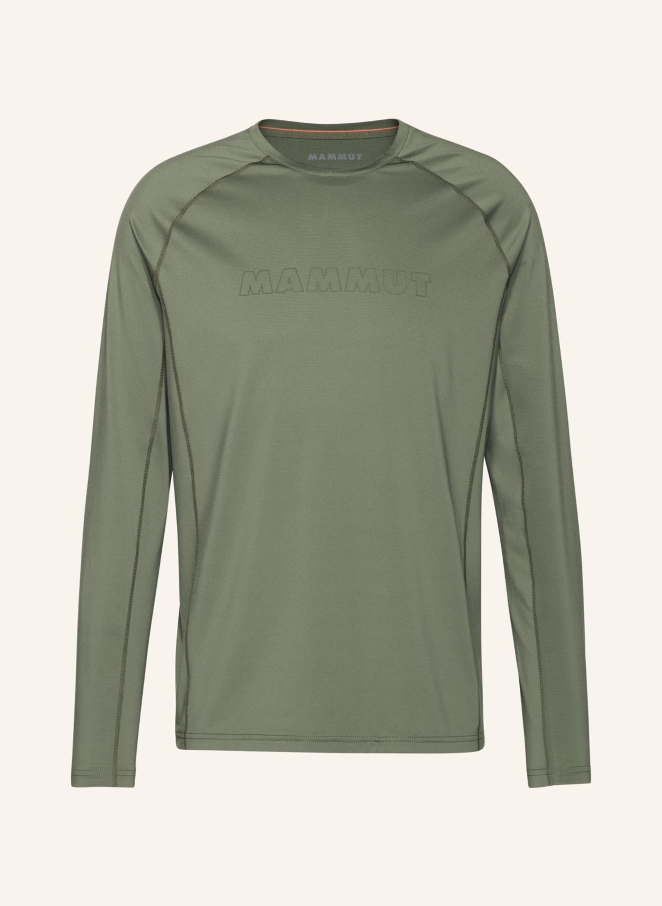 MAMMUT Longsleeve SELUN FL LOGO, Farbe: GRÜN (Bild 1)