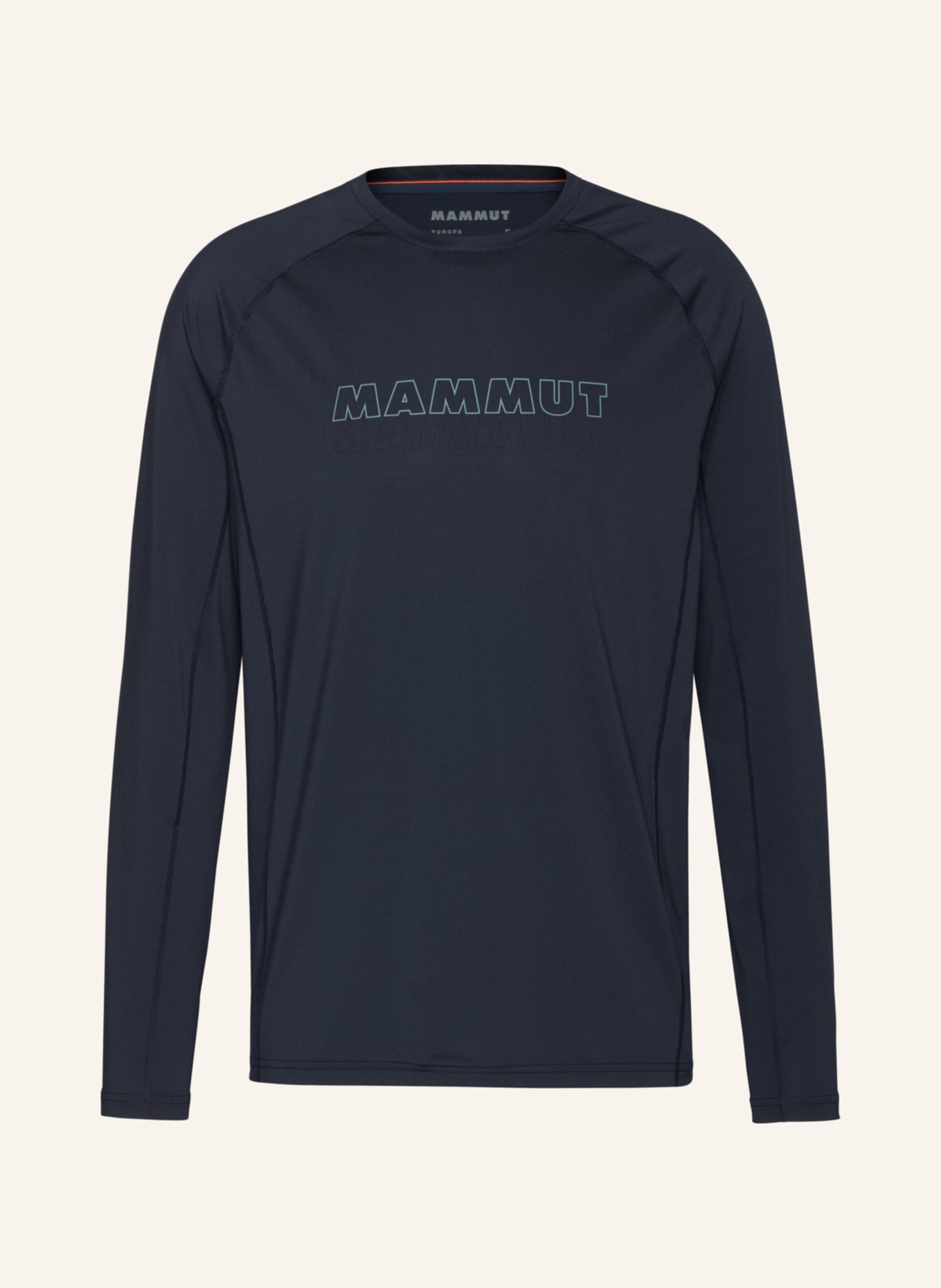 MAMMUT Mammut Selun FL Longsleeve Men Logo, Farbe: BLAU (Bild 1)