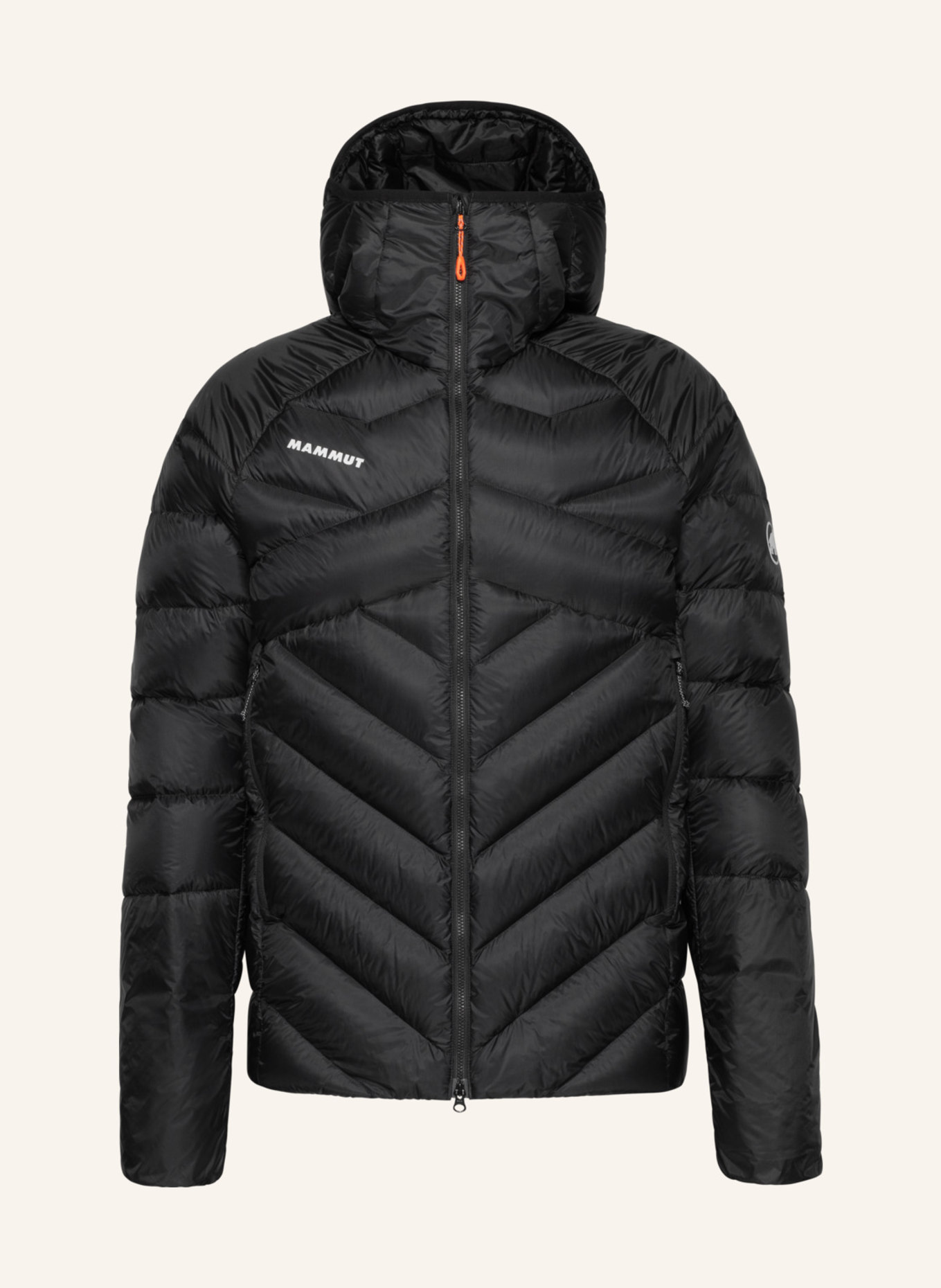 MAMMUT Daunenjacke TAISS  mit Kapuze: SCHWARZ