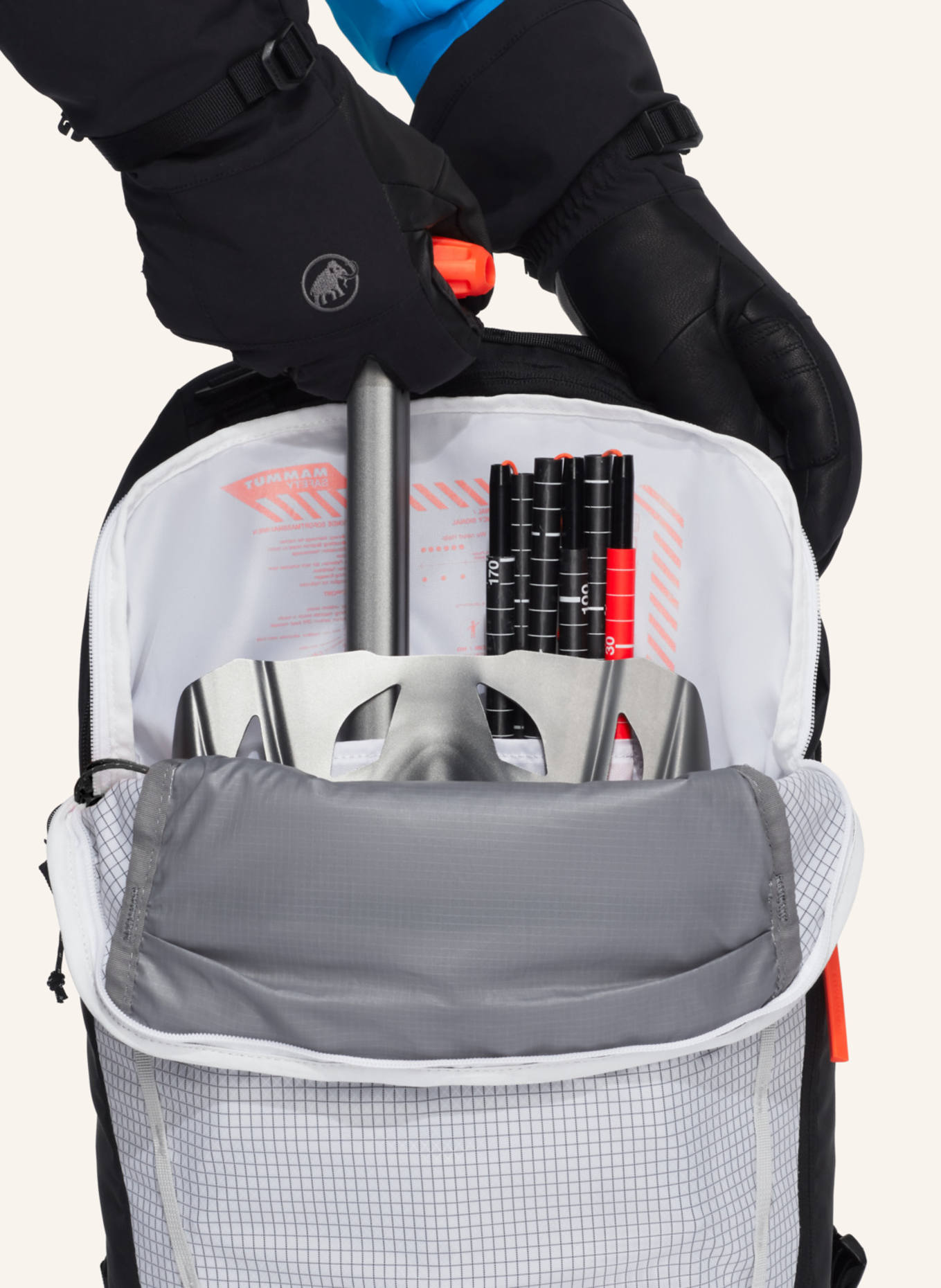 MAMMUT Skirucksack AENERGY ST 32: WEISS