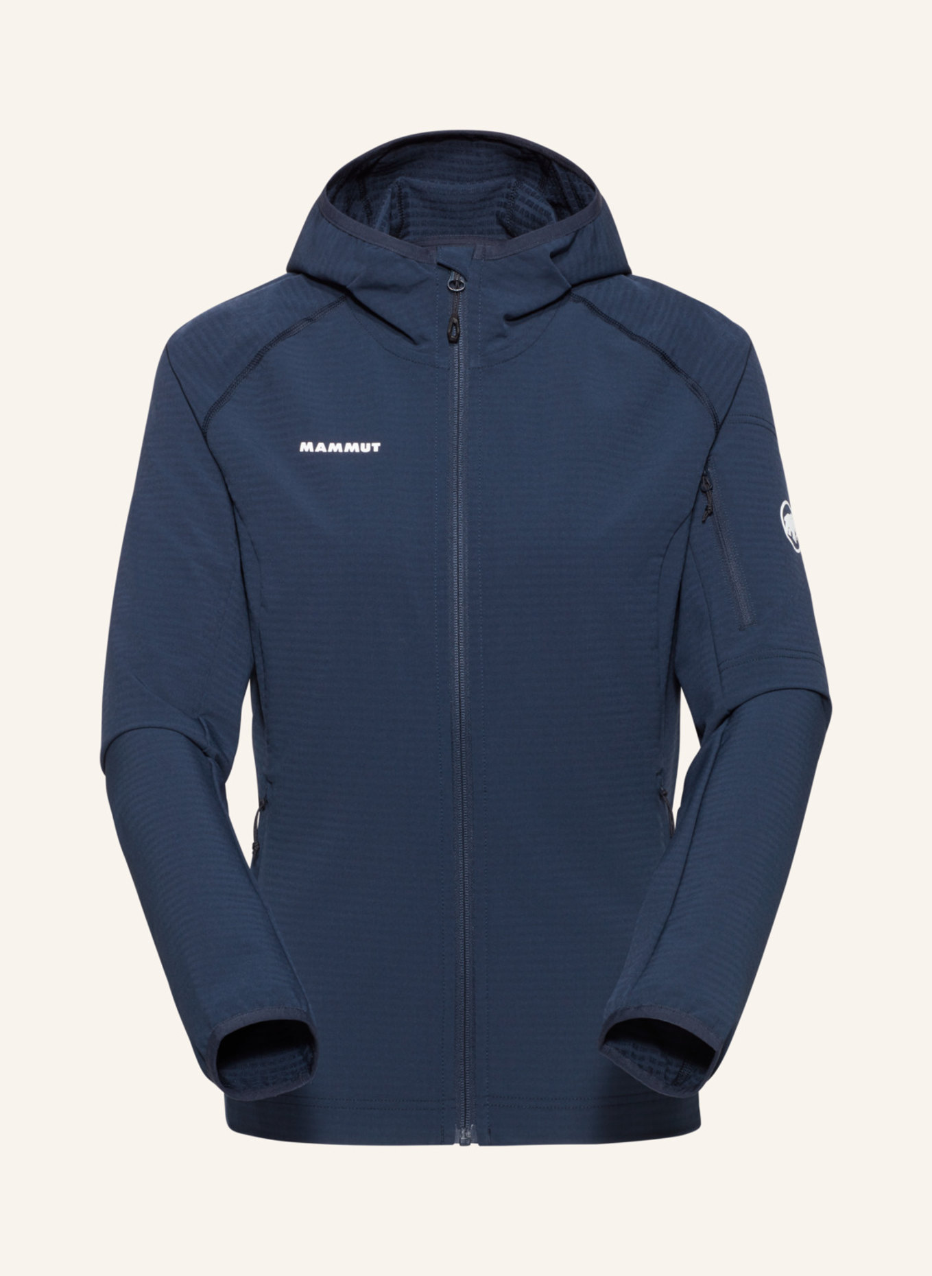 MAMMUT Madris Light ML Hooded Jacket Women: BLAU