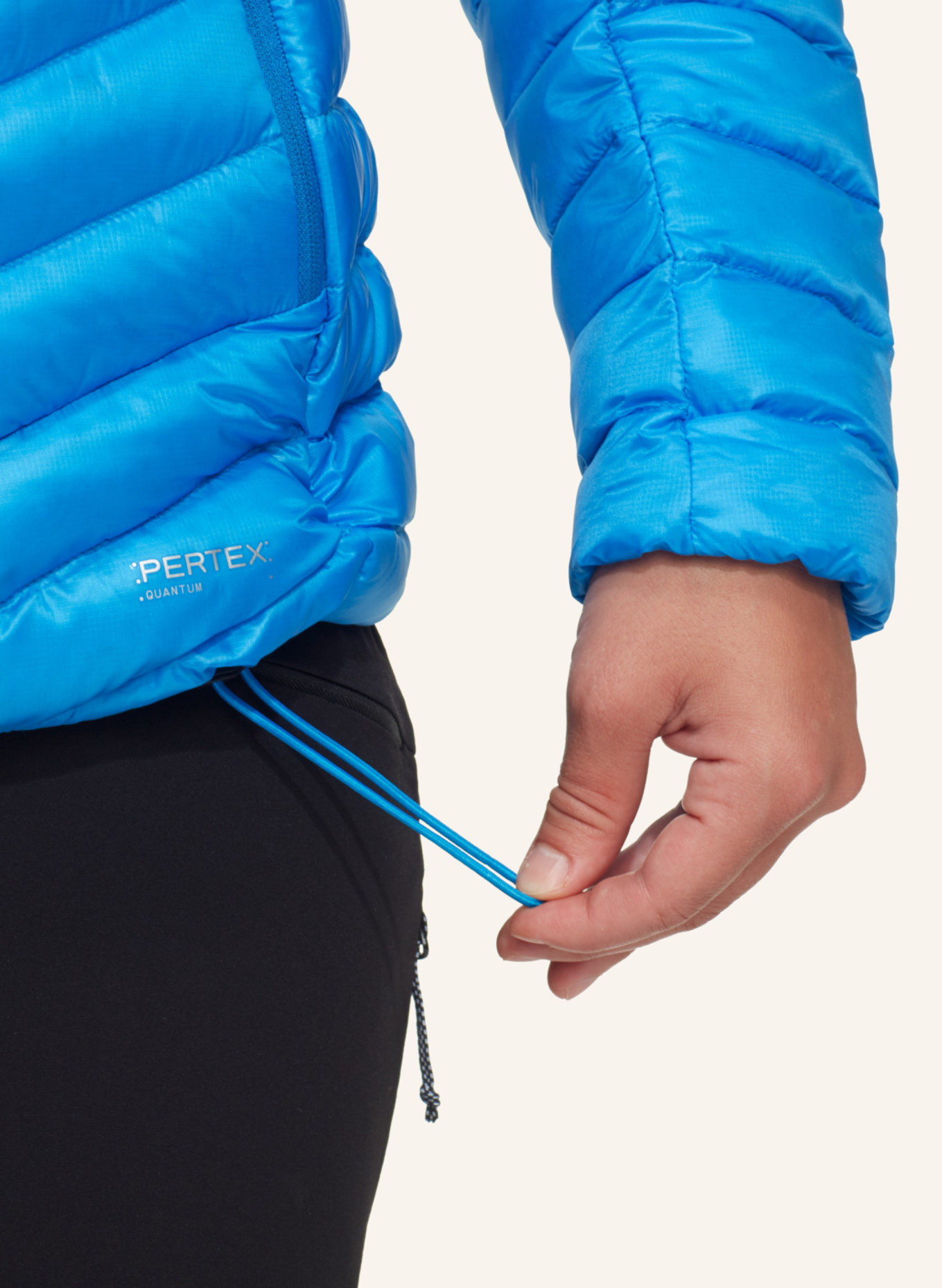 MAMMUT Daunenjacke BROAD PEAK mit Kapuze: BLAU