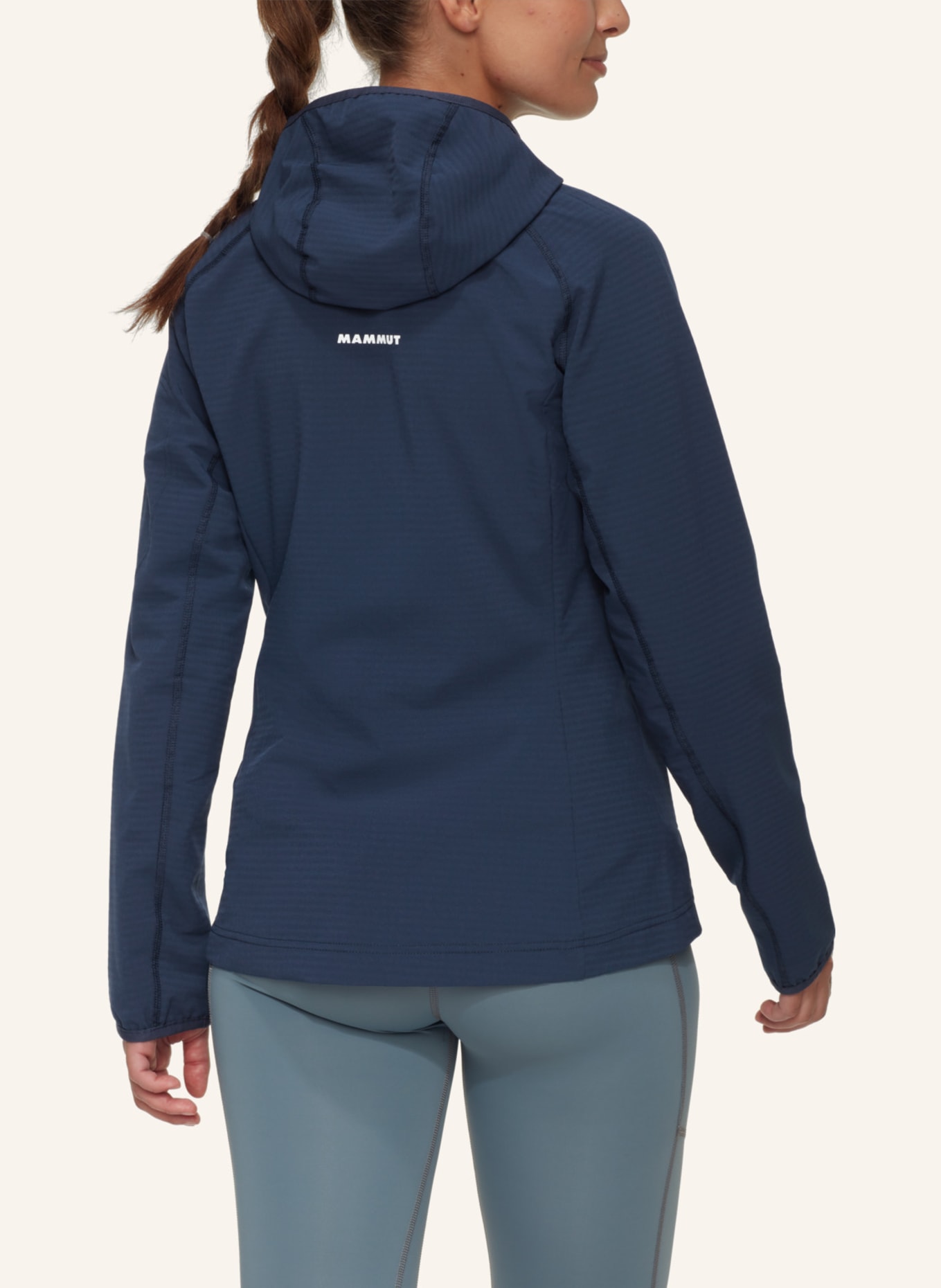 MAMMUT Madris Light ML Hooded Jacket Women: BLAU