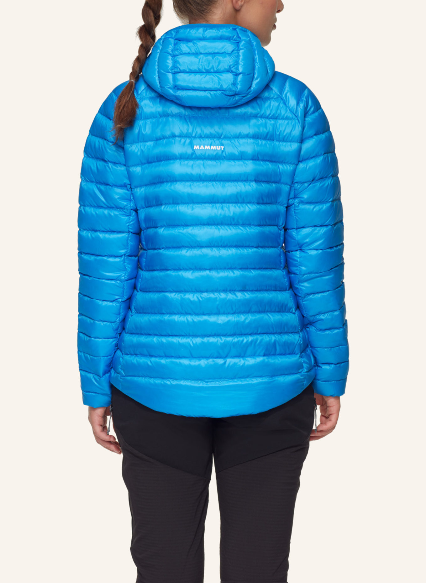 MAMMUT Daunenjacke BROAD PEAK mit Kapuze: BLAU