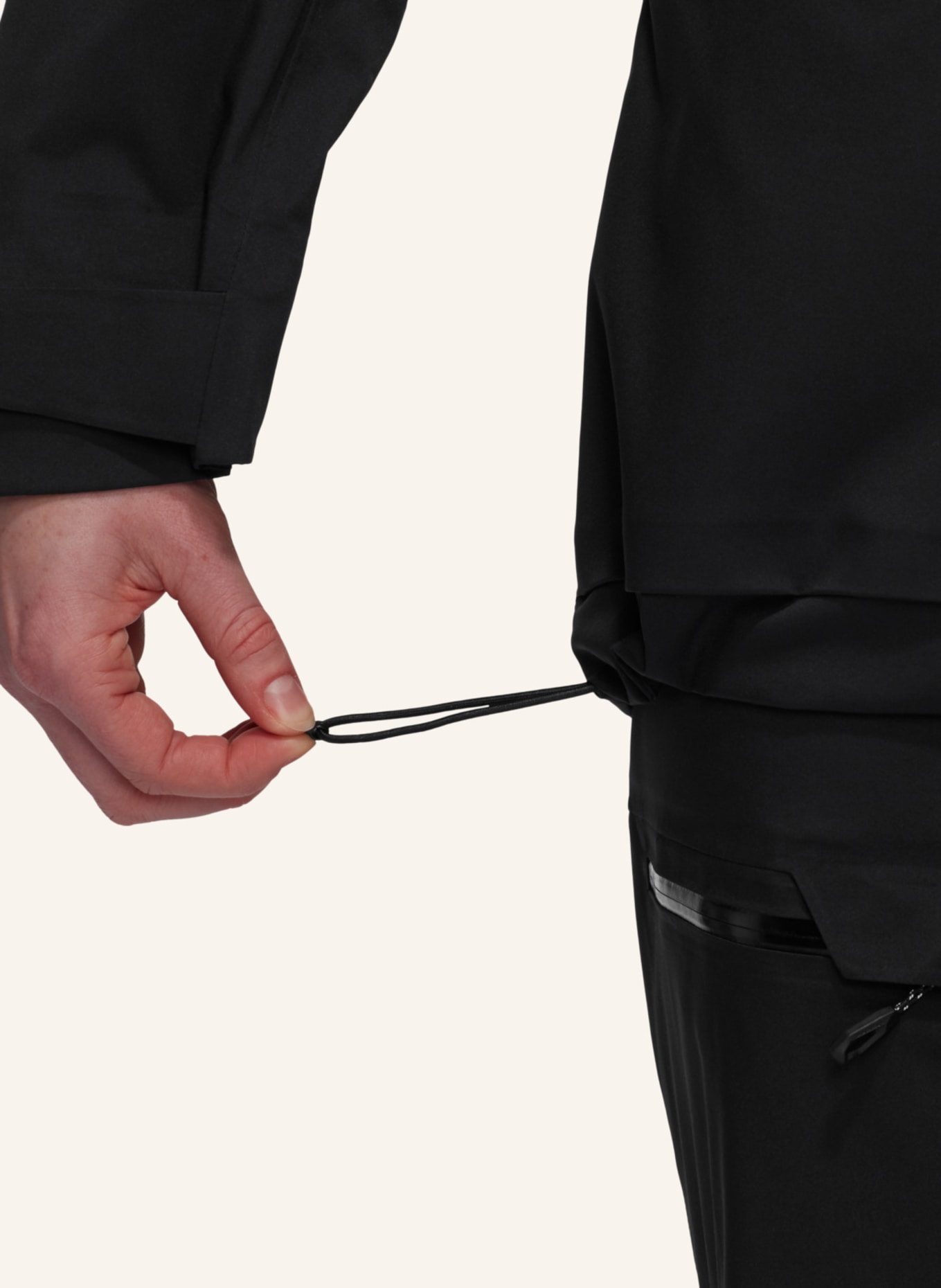 MAMMUT Hardshell-Skijacke HALDIGRAT: SCHWARZ