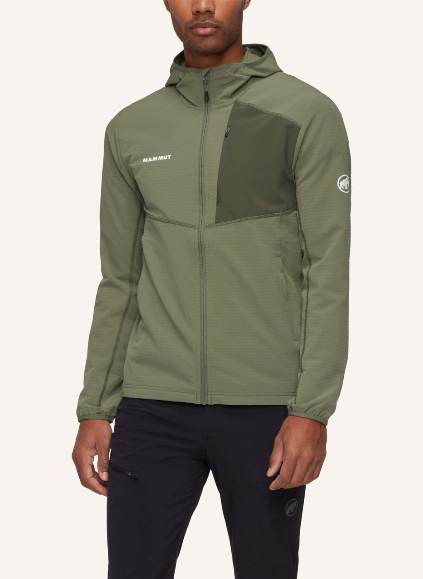 MAMMUT Funktionsjacke MADRIS LIGHT: GRÜN