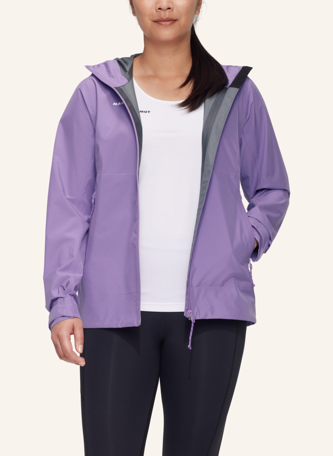 MAMMUT Funktionsjacke ALTO LIGHT HS: LILA