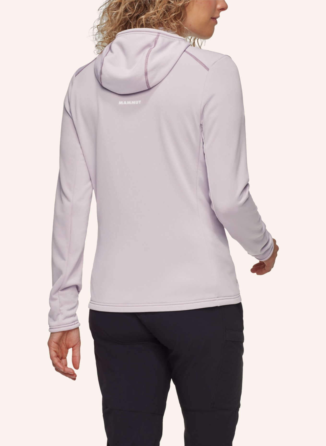 MAMMUT Midlayer Jacke ACONCAGUA LIGHT mit Kapuze: LILA