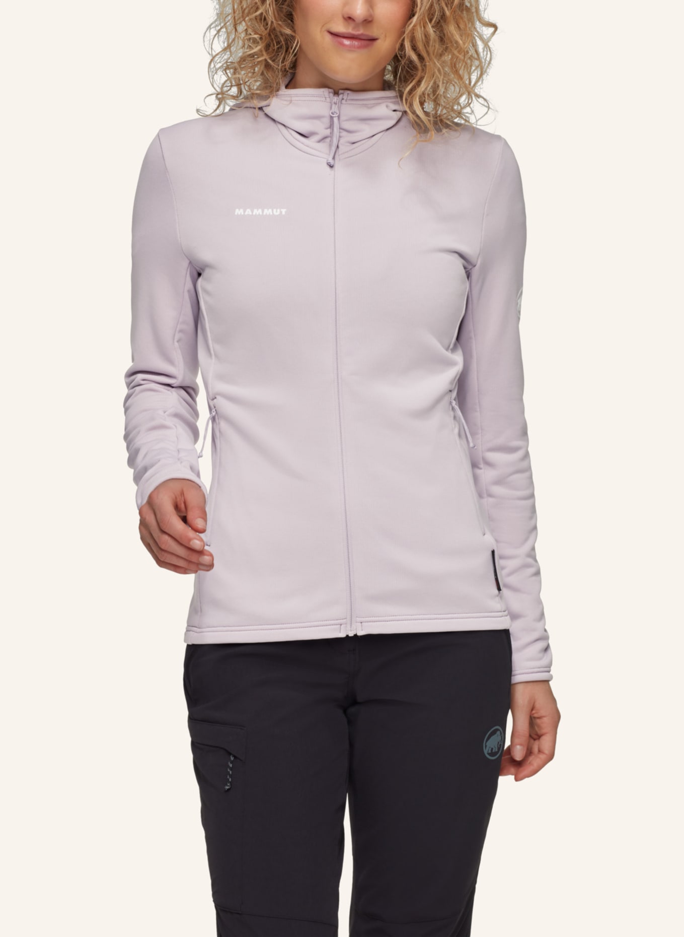 MAMMUT Midlayer Jacke ACONCAGUA LIGHT mit Kapuze: LILA