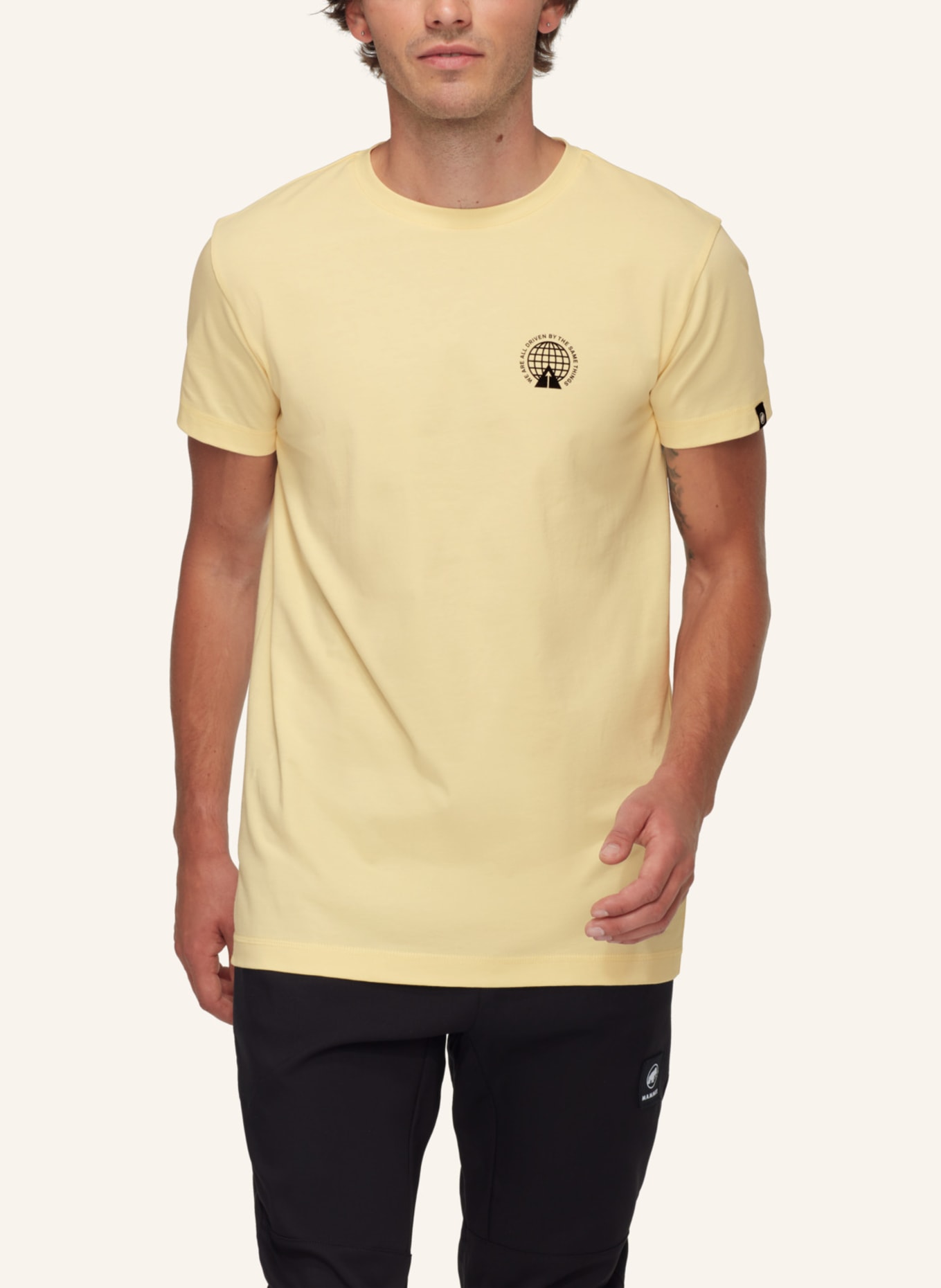 MAMMUT T-Shirt MASSONE EMBLEMS: WEISS