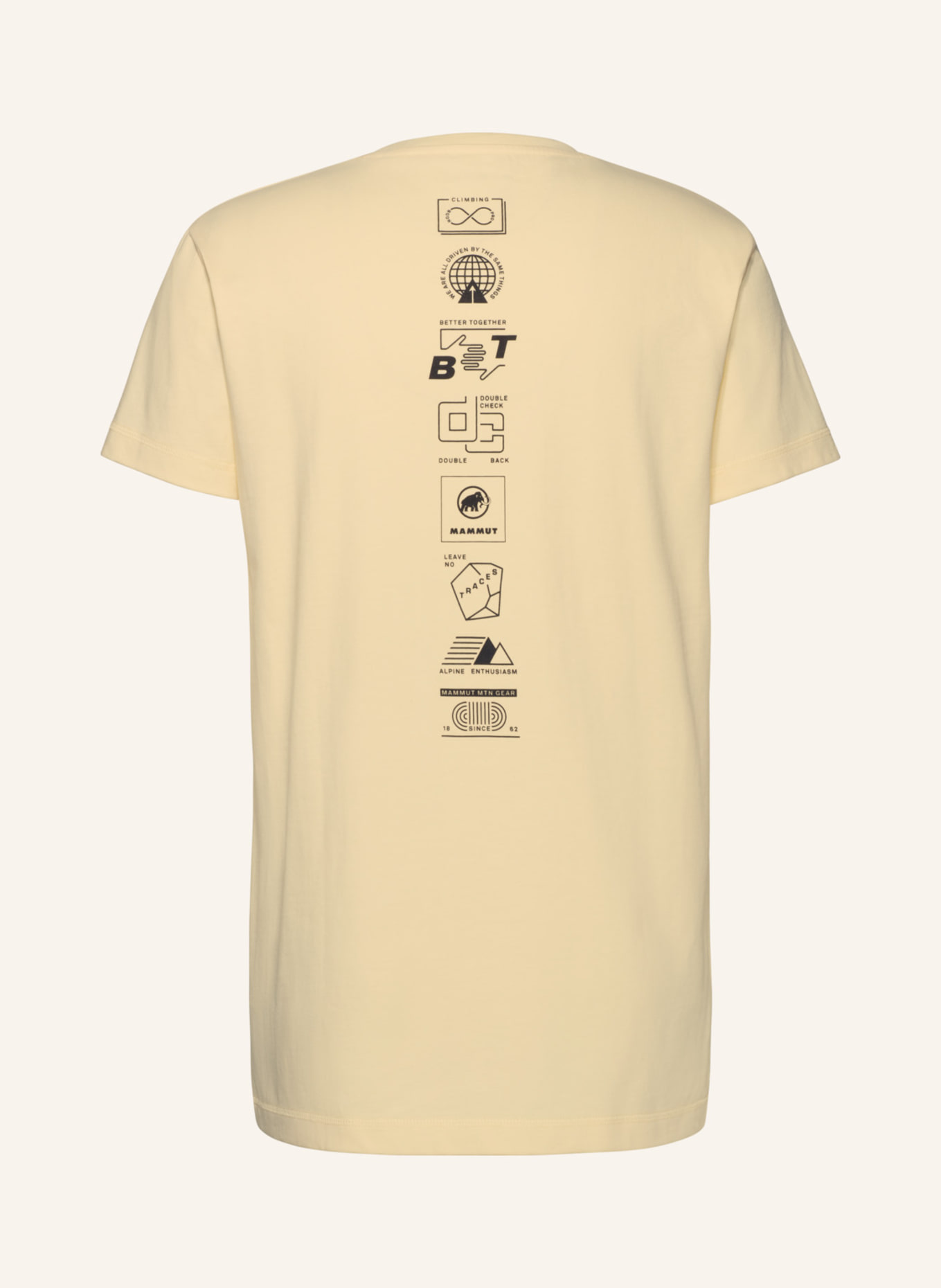 MAMMUT T-Shirt MASSONE EMBLEMS: WEISS