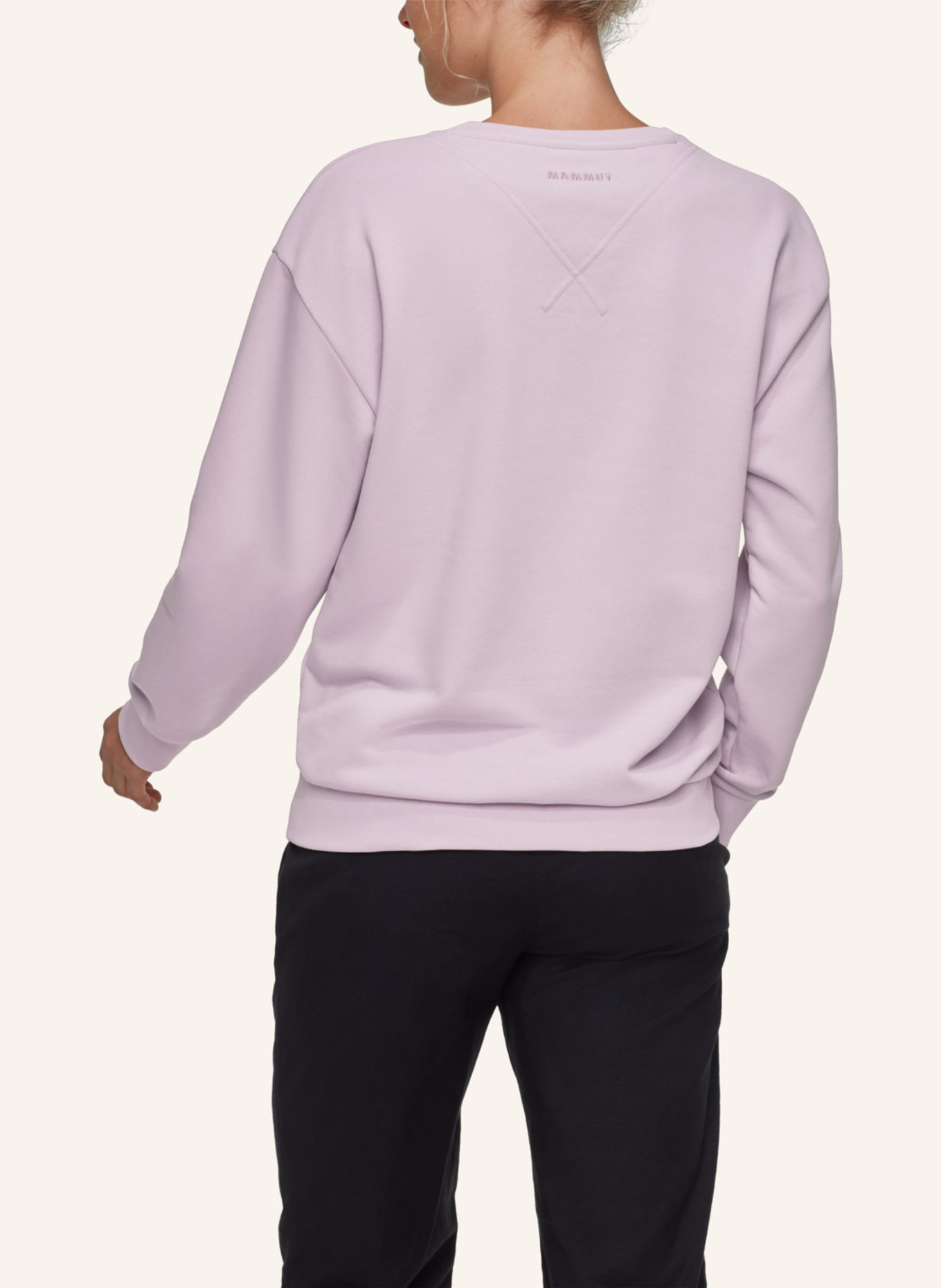 MAMMUT Midlayer Pullover MAMMUT CORE CREW NECK ORIGINAL: LILA