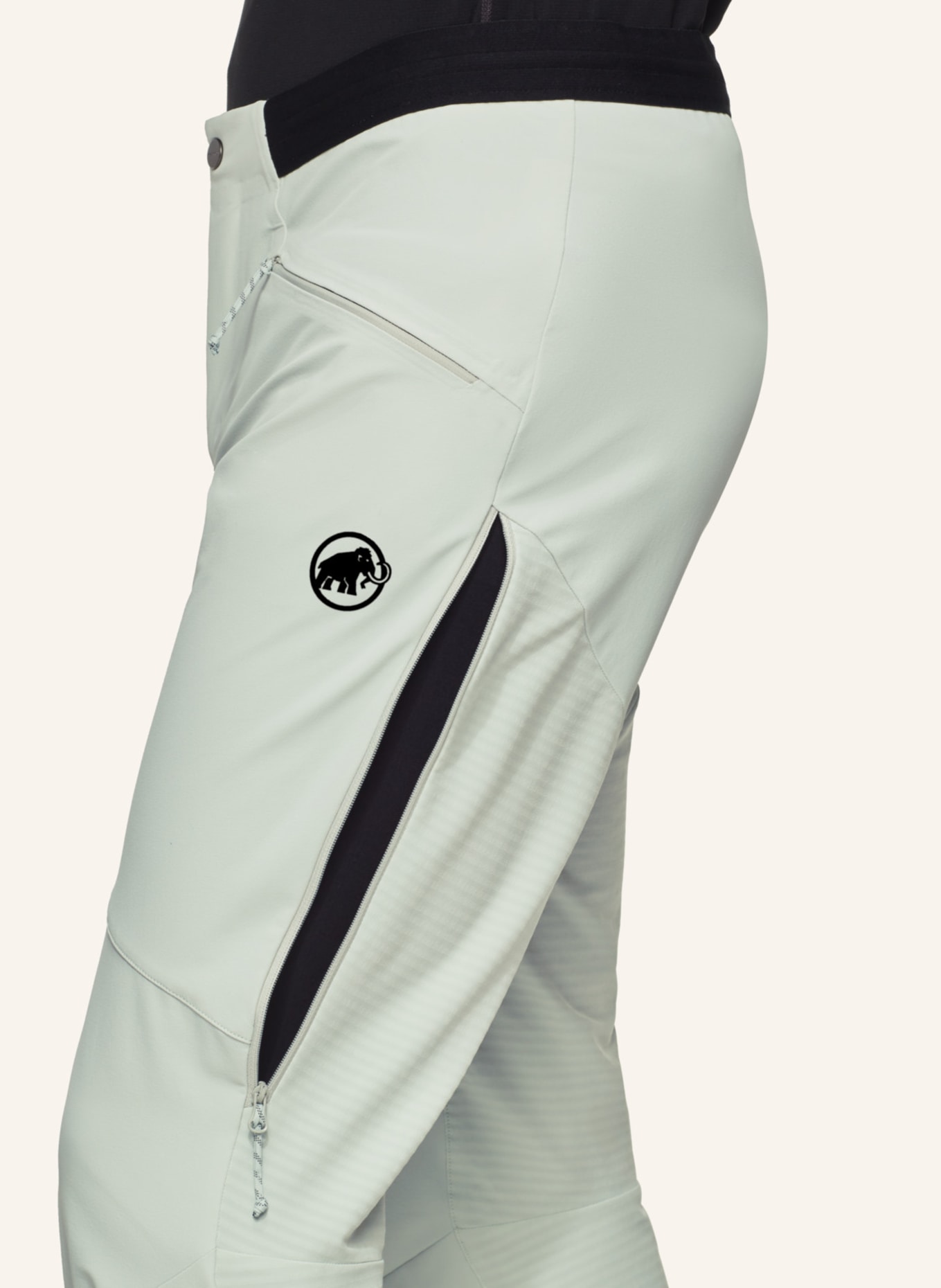 MAMMUT Softshellhose AENERGY HYBRID: GRÜN