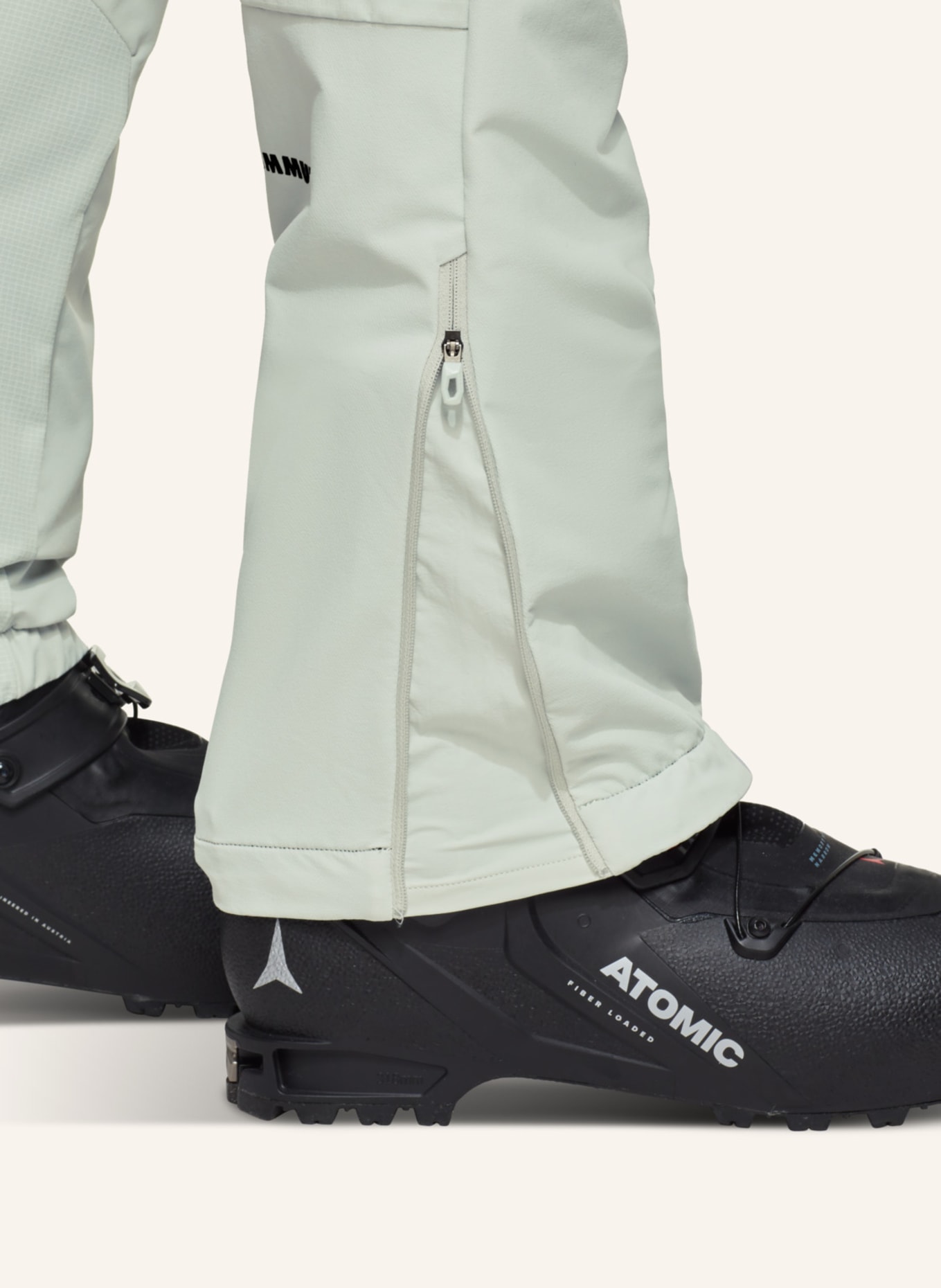 MAMMUT Softshellhose AENERGY HYBRID: GRÜN