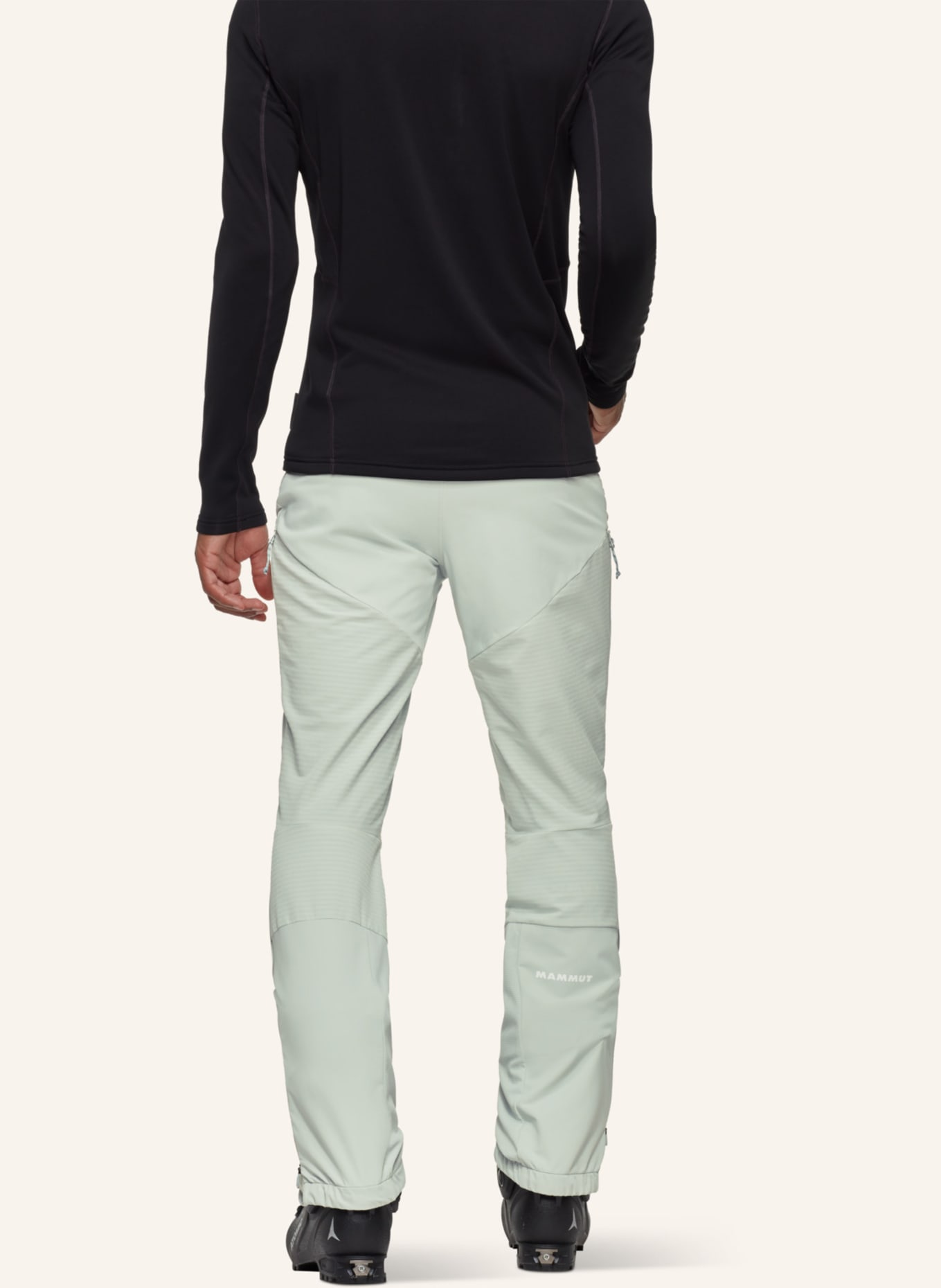 MAMMUT Softshellhose AENERGY HYBRID: GRÜN