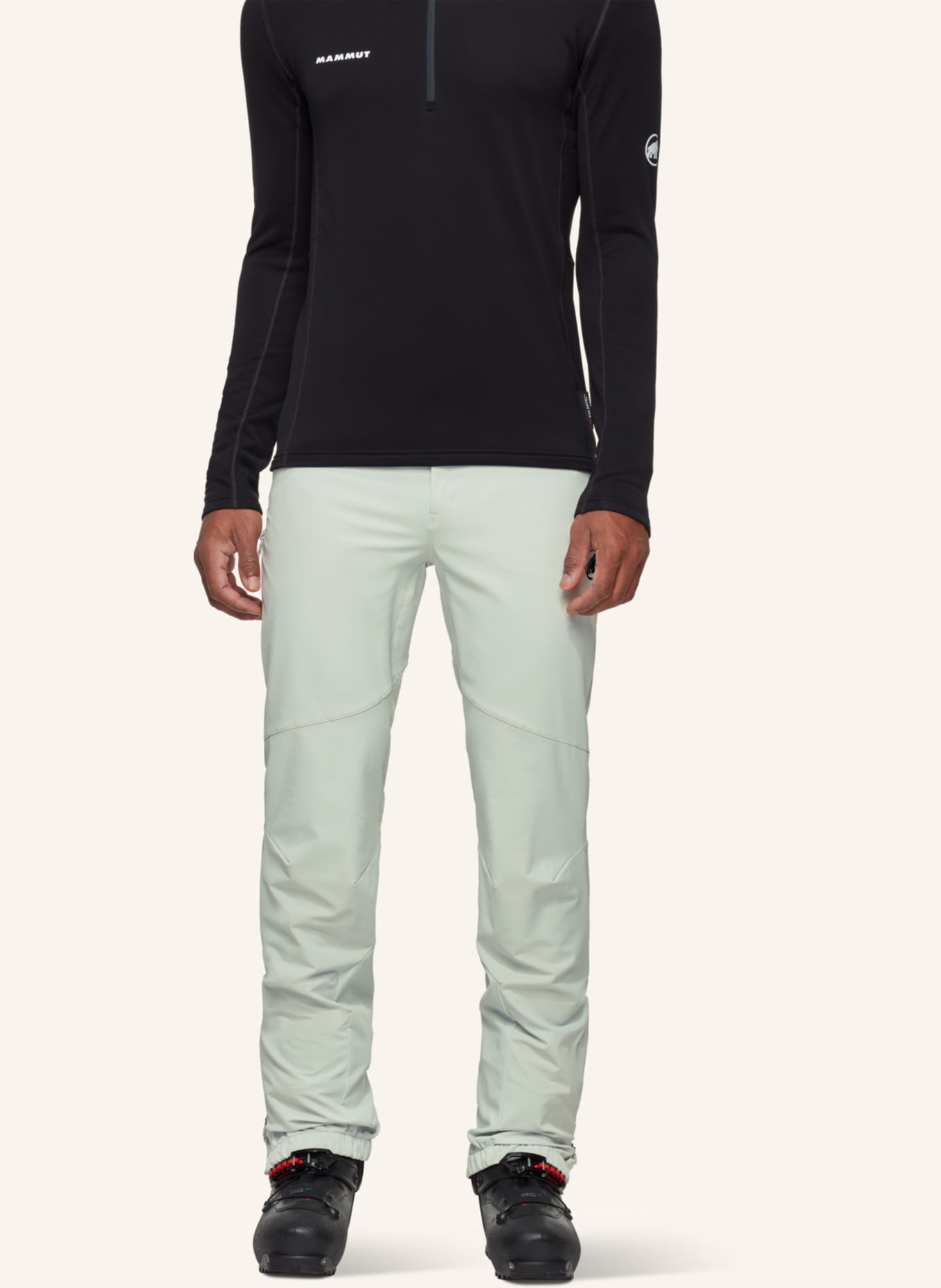MAMMUT Softshellhose AENERGY HYBRID: GRÜN