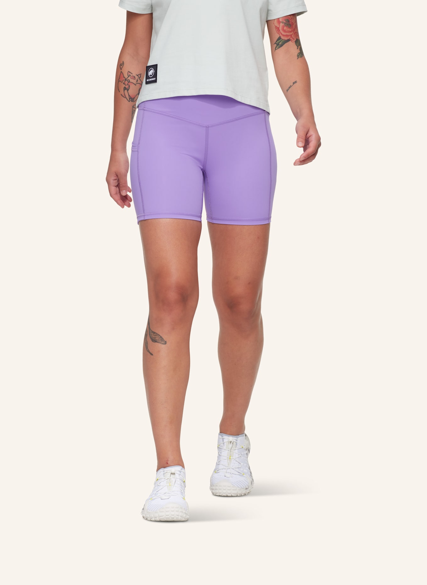 MAMMUT Massone Short Tights Women: LILA