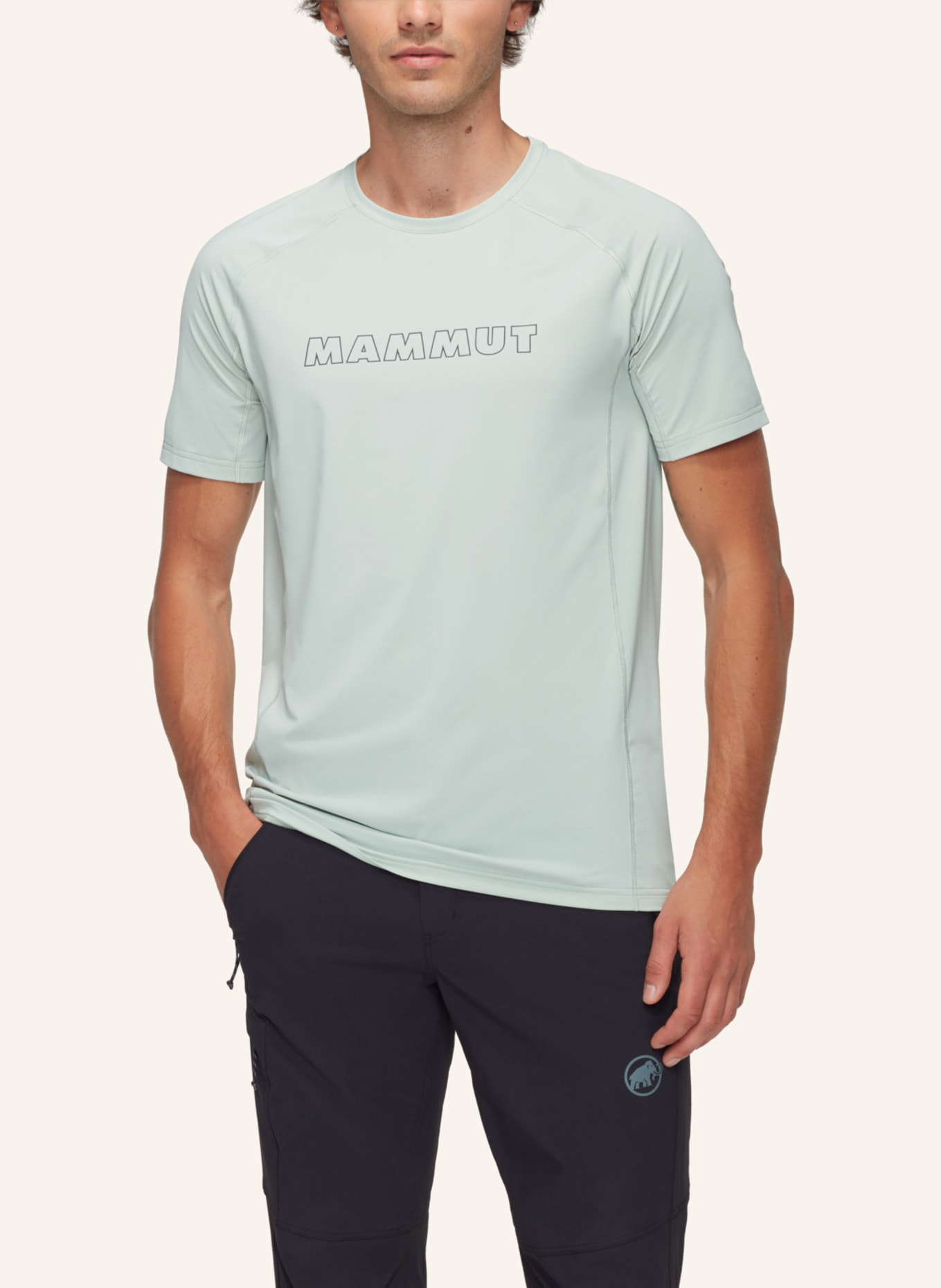 MAMMUT T-Shirt SELUN FL: GRÜN