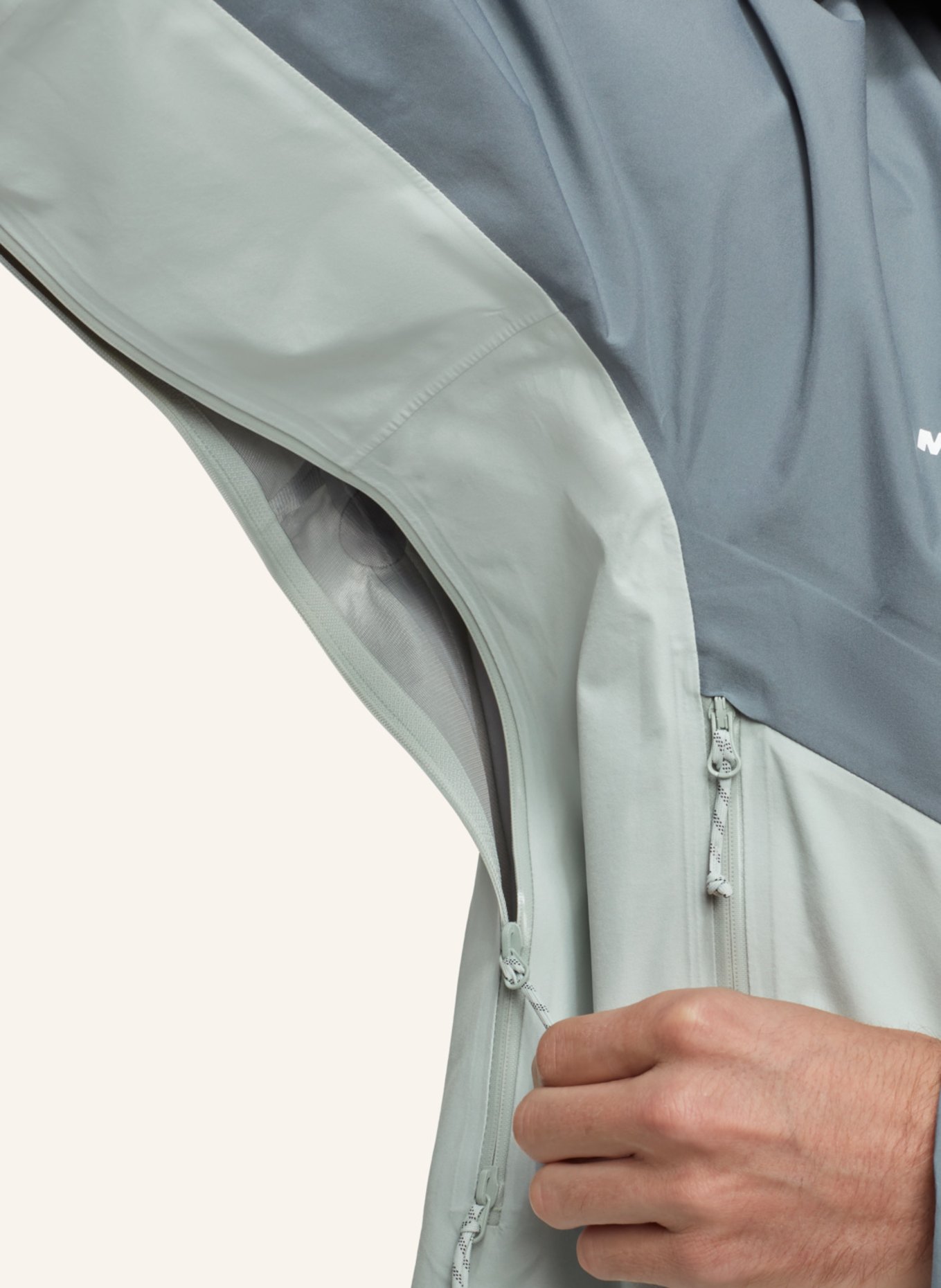 MAMMUT Crater IV HS Hooded Jacket Men: GELB