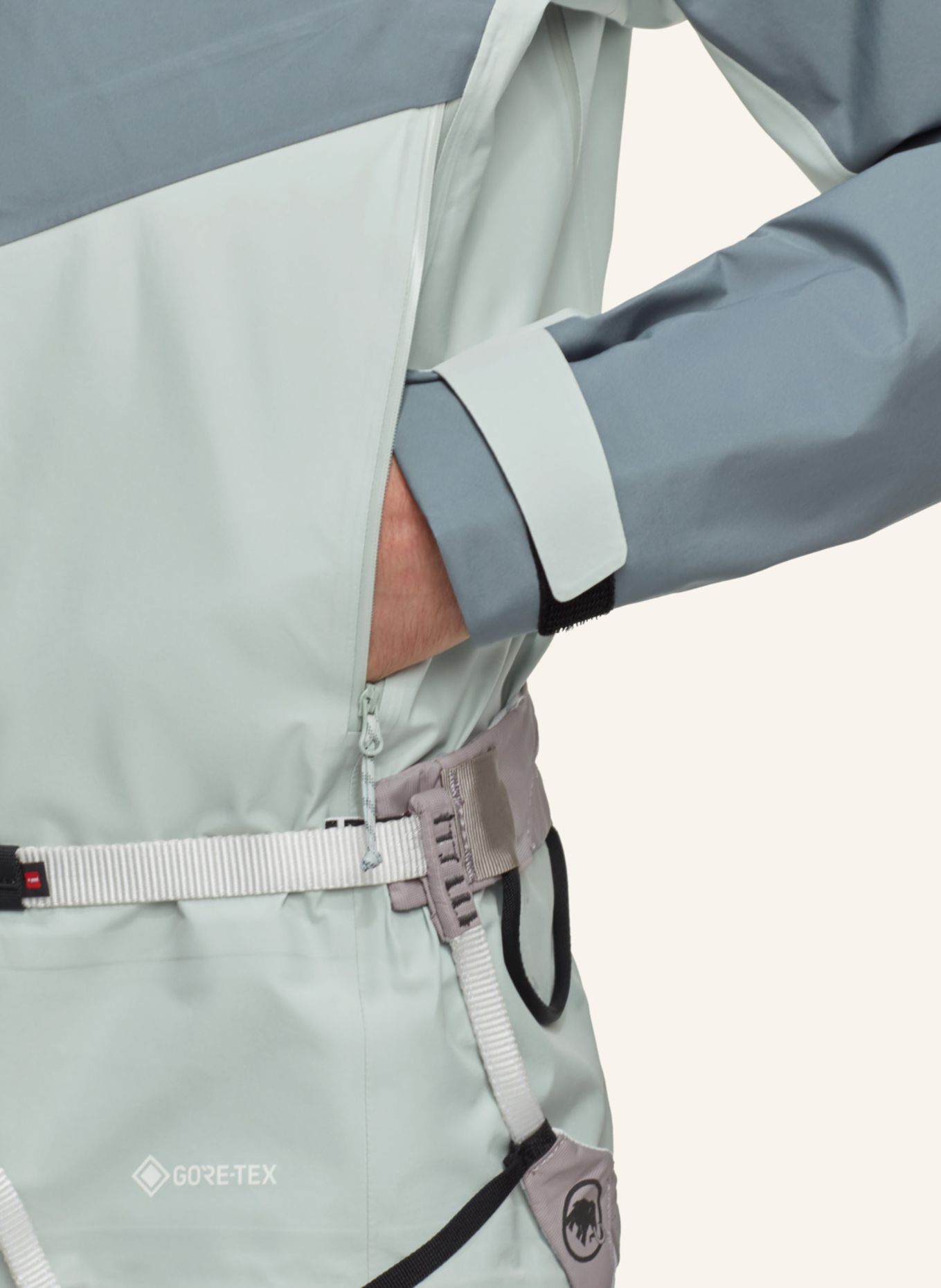 MAMMUT Crater IV HS Hooded Jacket Men: GELB