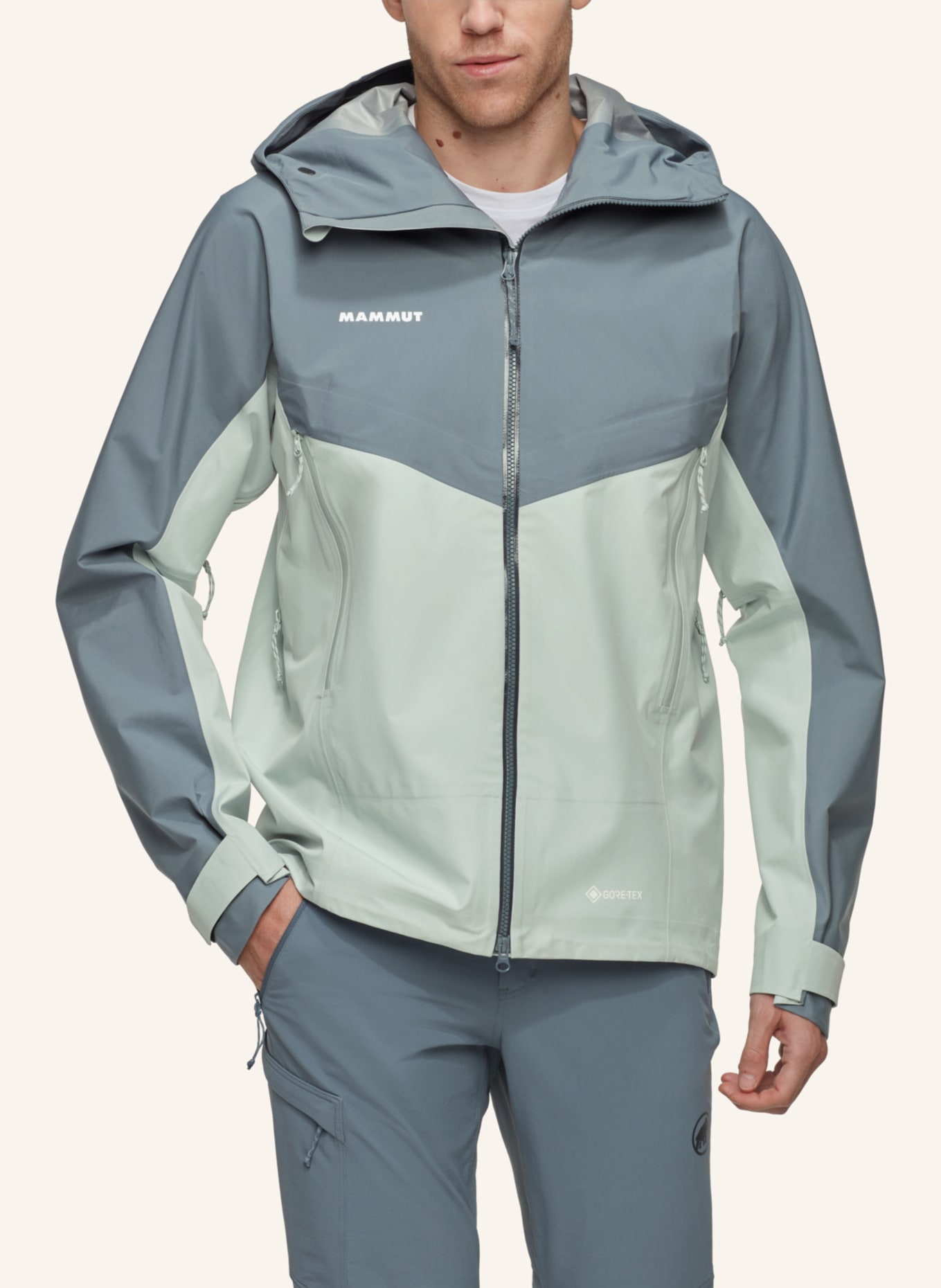 MAMMUT Crater IV HS Hooded Jacket Men: GELB