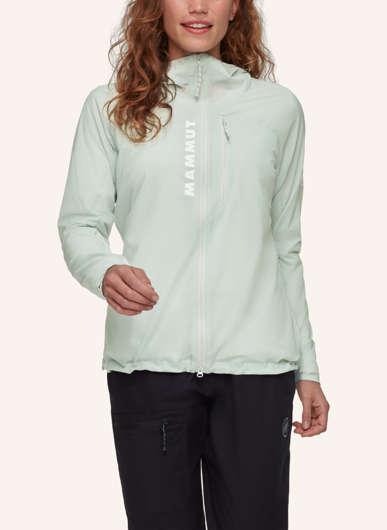 MAMMUT Aenergy WB Hooded Jacket Women: GRÜN