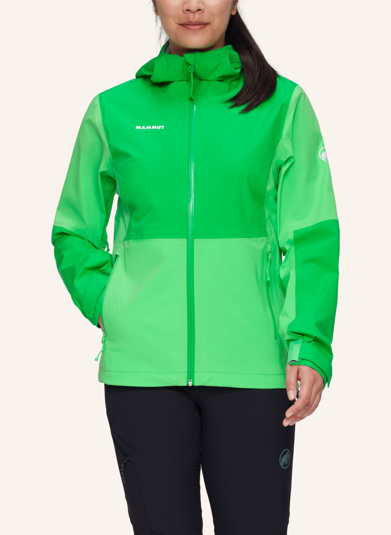 MAMMUT Funktionsjacke LINARD: GRÜN