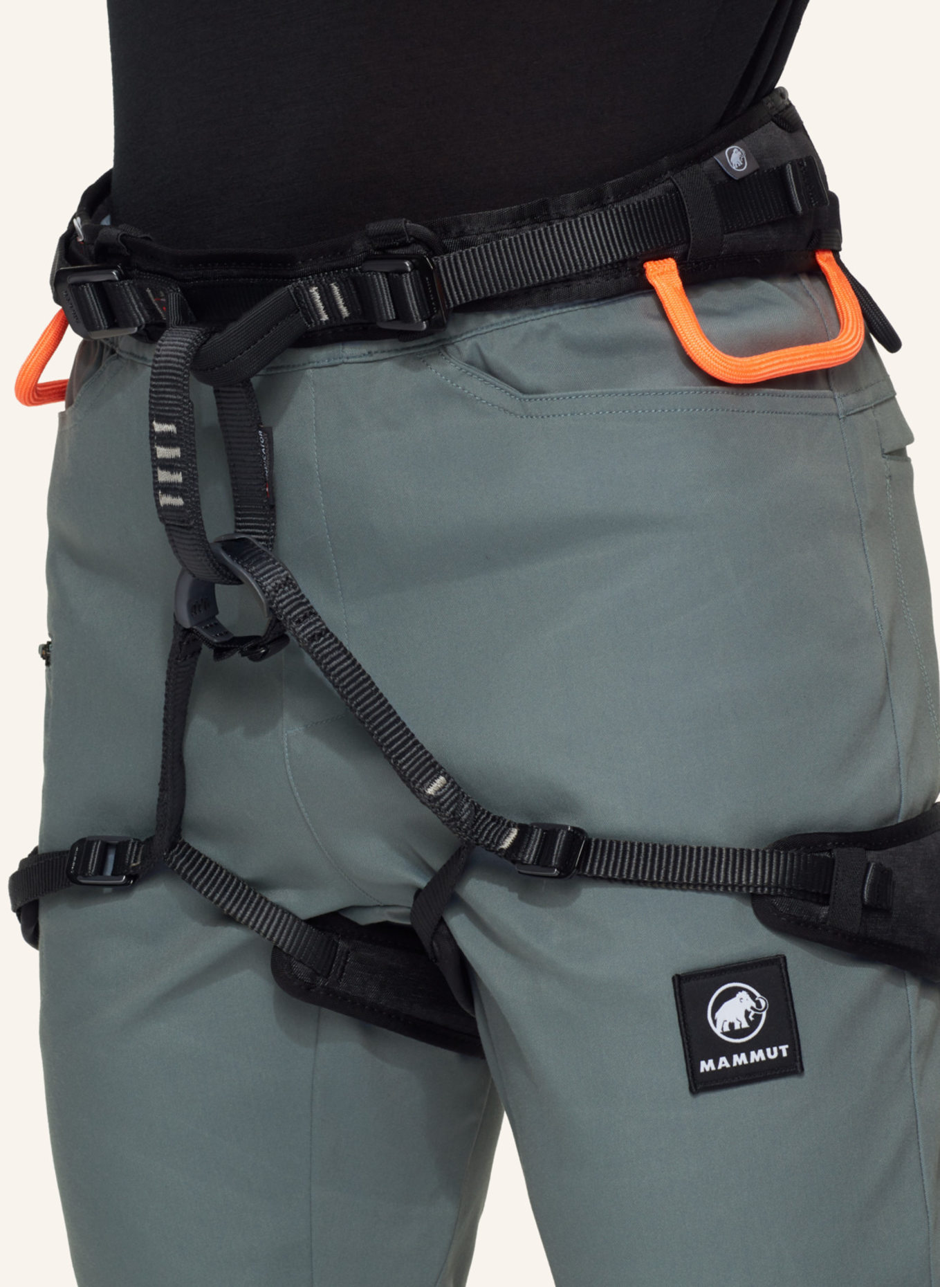 MAMMUT Kletterhose MASSONE: GRAU