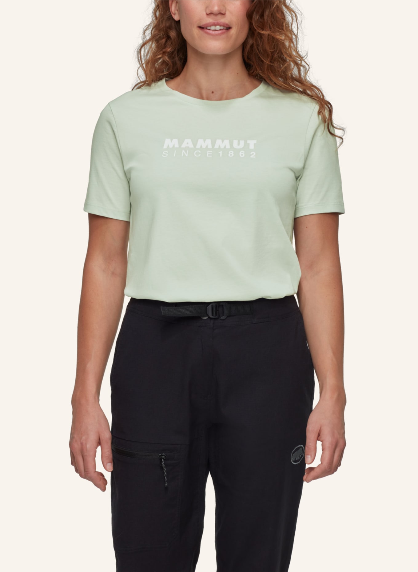 MAMMUT T-Shirt CORE LOGO: GRÜN