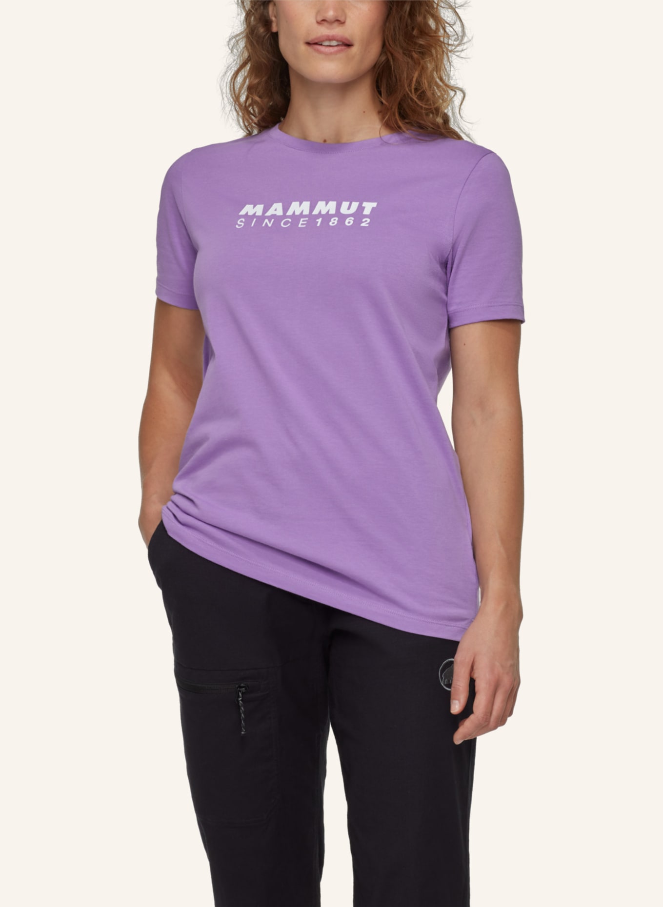 MAMMUT T-Shirt CORE LOGO: LILA