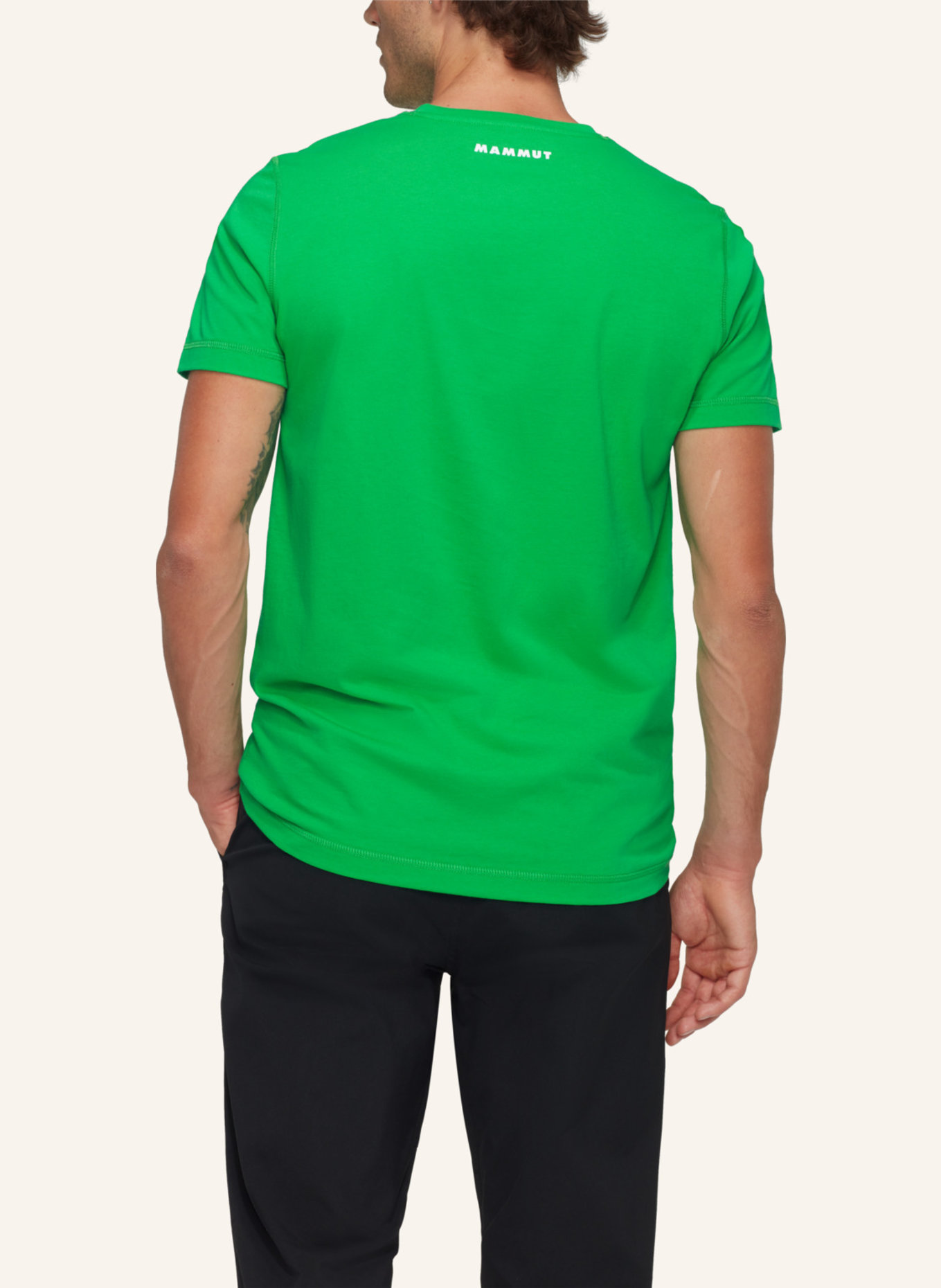 MAMMUT T-Shirt CORE LOGO: GRÜN